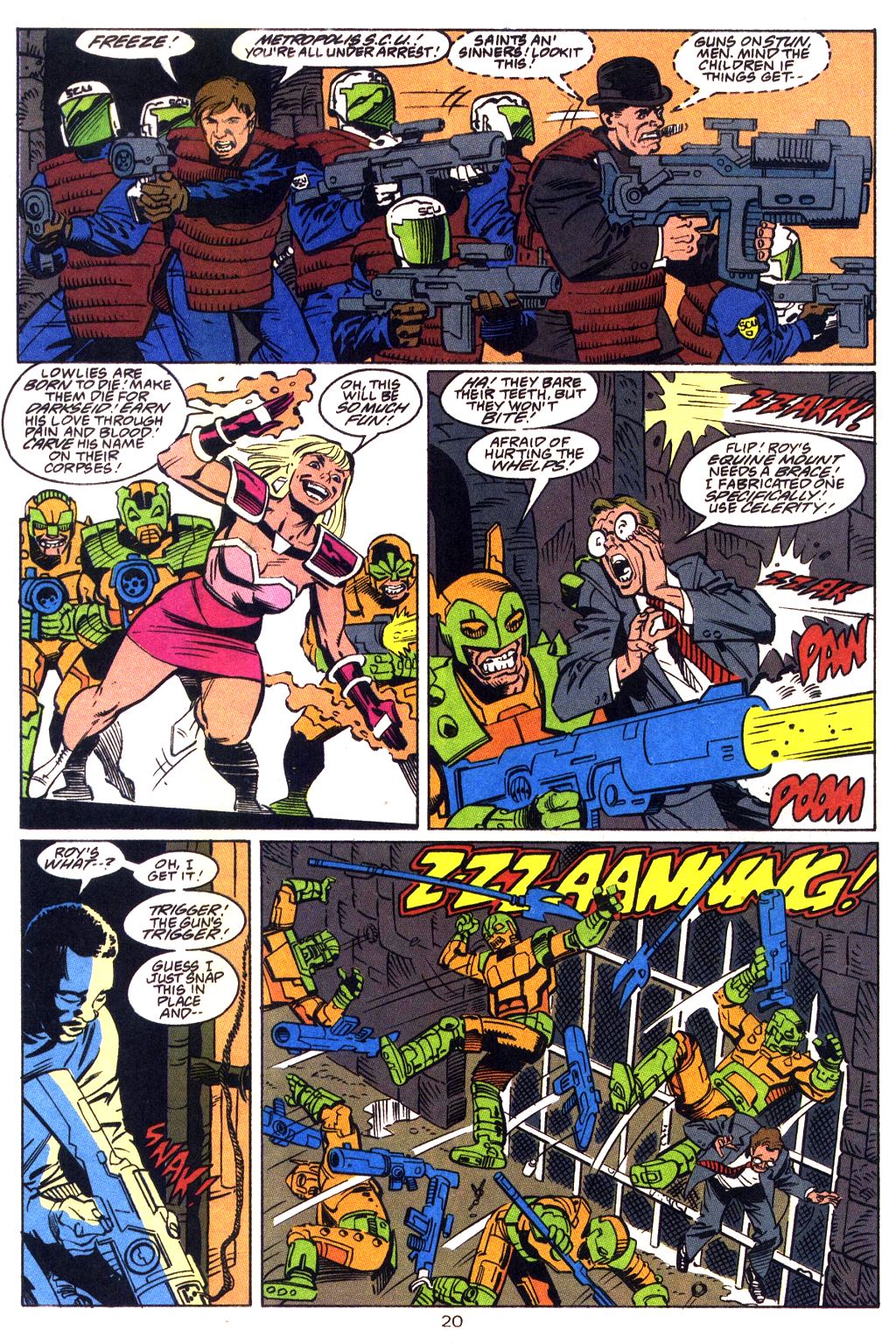 Read online Guardians of Metropolis comic -  Issue #2 - 20