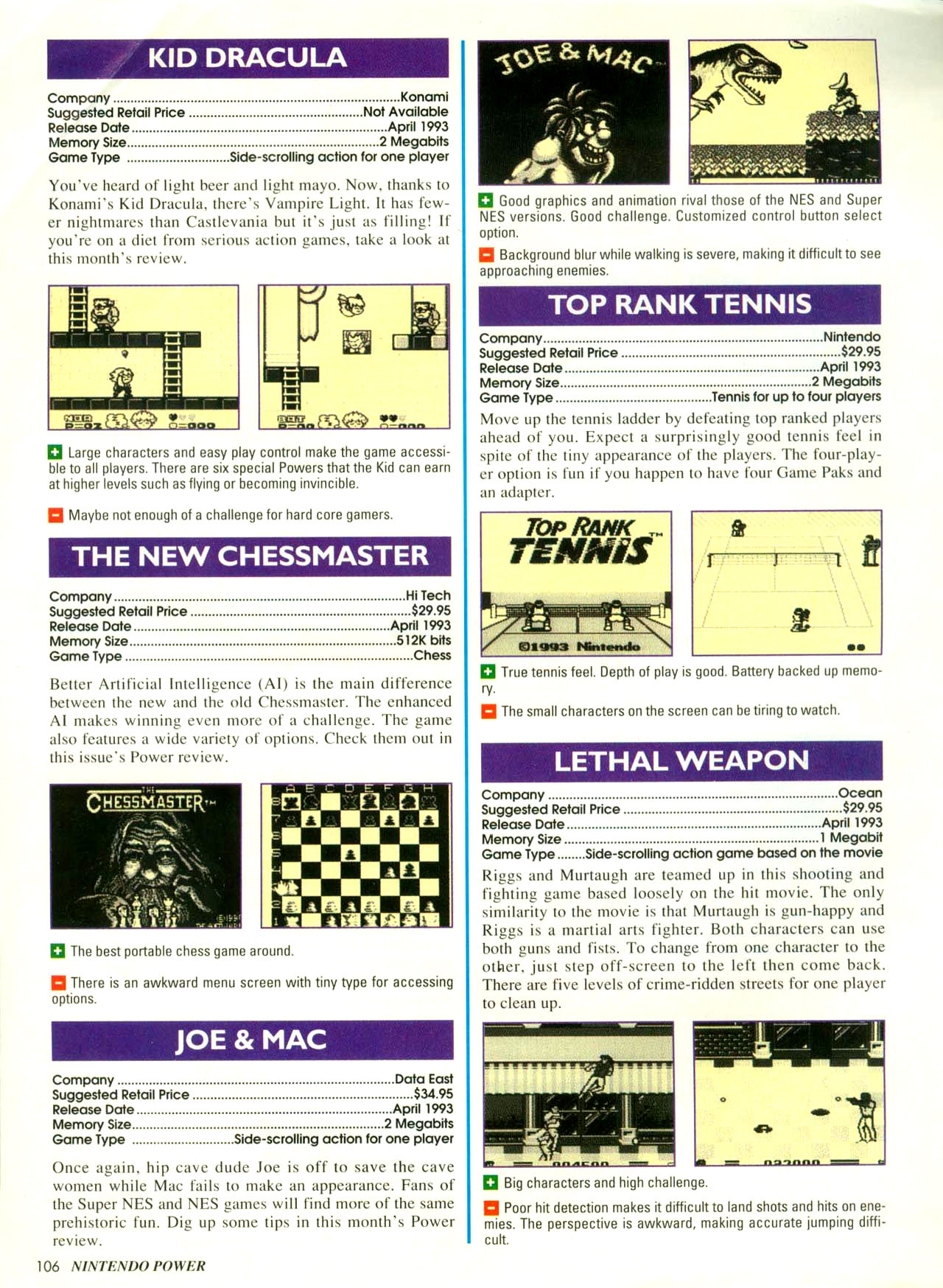 Read online Nintendo Power comic -  Issue #47 - 109
