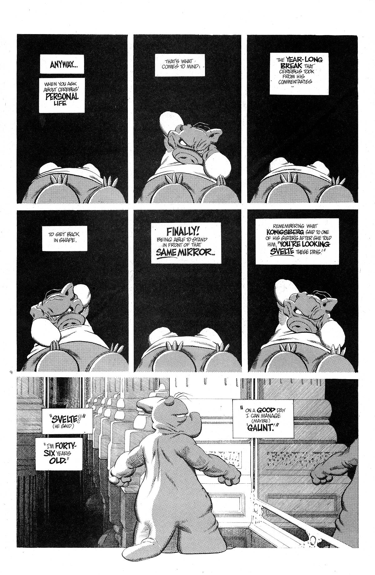 Cerebus Issue #286 #285 - English 9