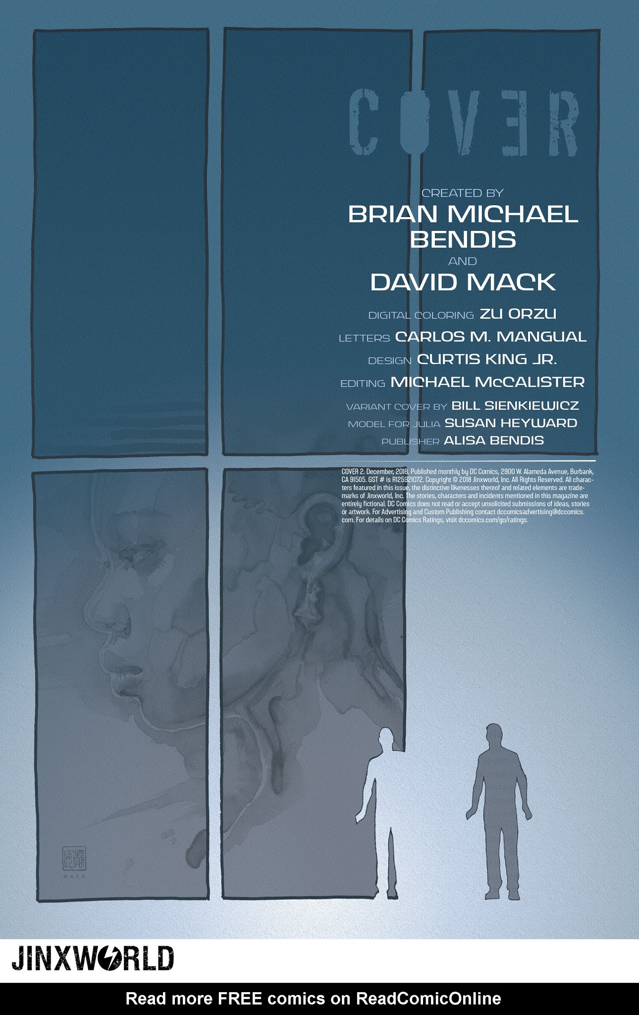 Read online Cover comic -  Issue #2 - 2