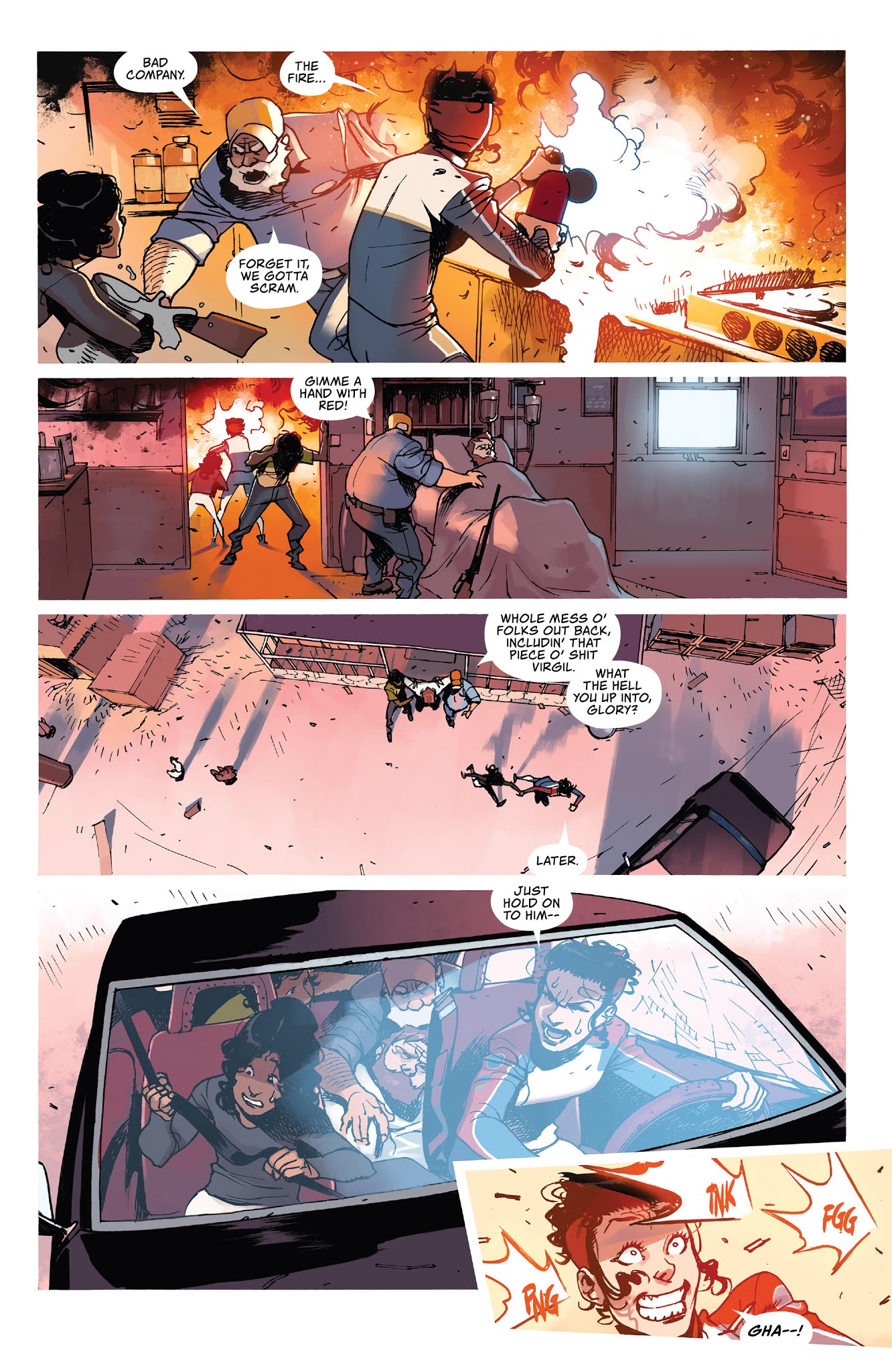 Read online Death Or Glory comic -  Issue #5 - 19