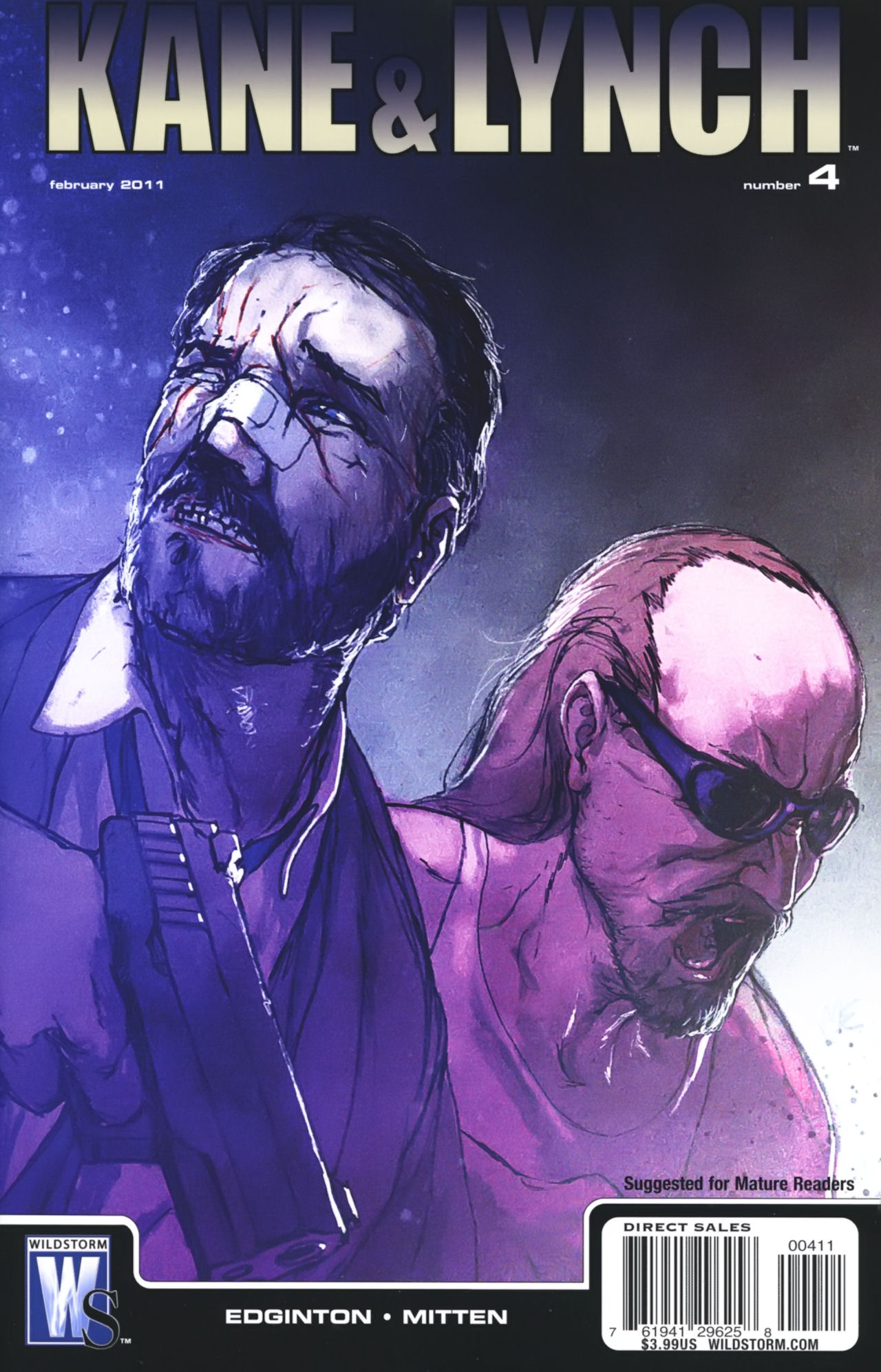 Read online Kane & Lynch comic -  Issue #4 - 1