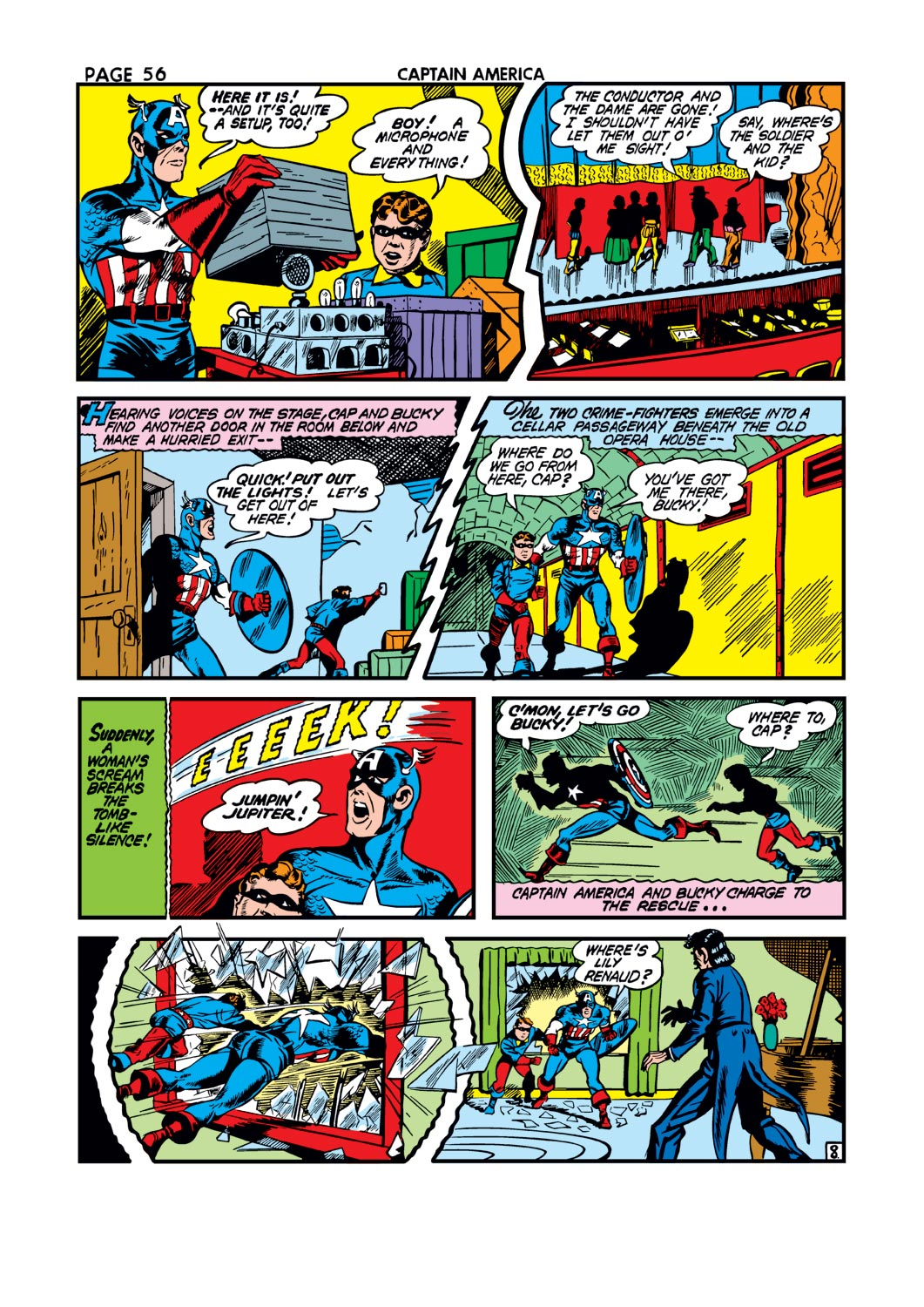 Read online Captain America Comics comic -  Issue #11 - 57