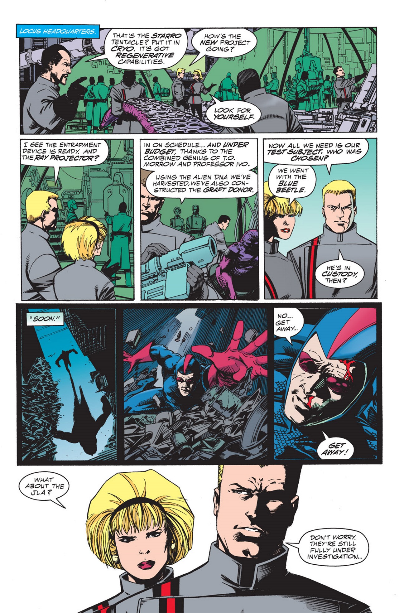 Read online JLA: Year One comic -  Issue #4 - 6