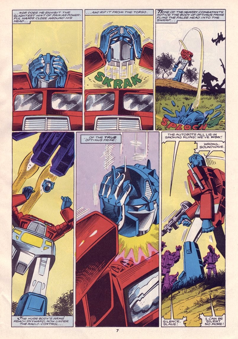 Read online The Transformers (UK) comic -  Issue #40 - 6
