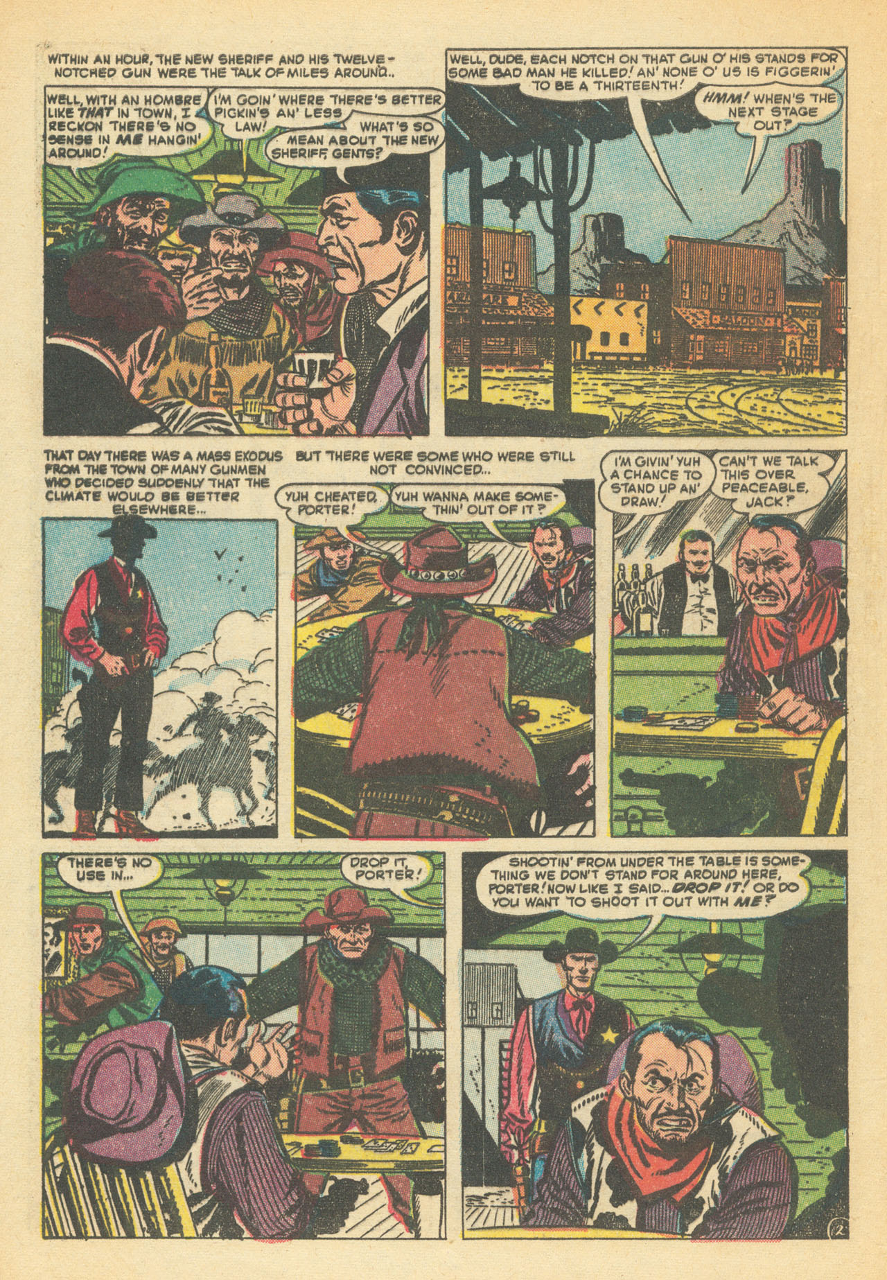 Read online Western Outlaws (1954) comic -  Issue #9 - 4