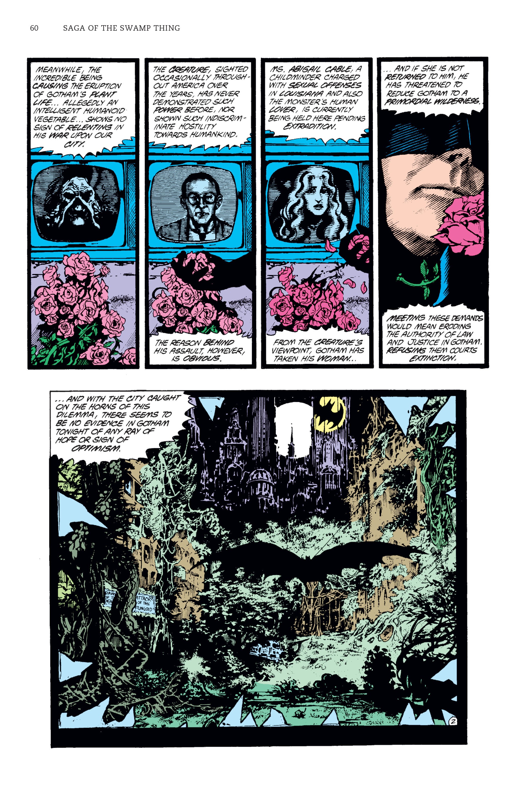 Read online Saga of the Swamp Thing comic -  Issue # TPB 5 (Part 1) - 56