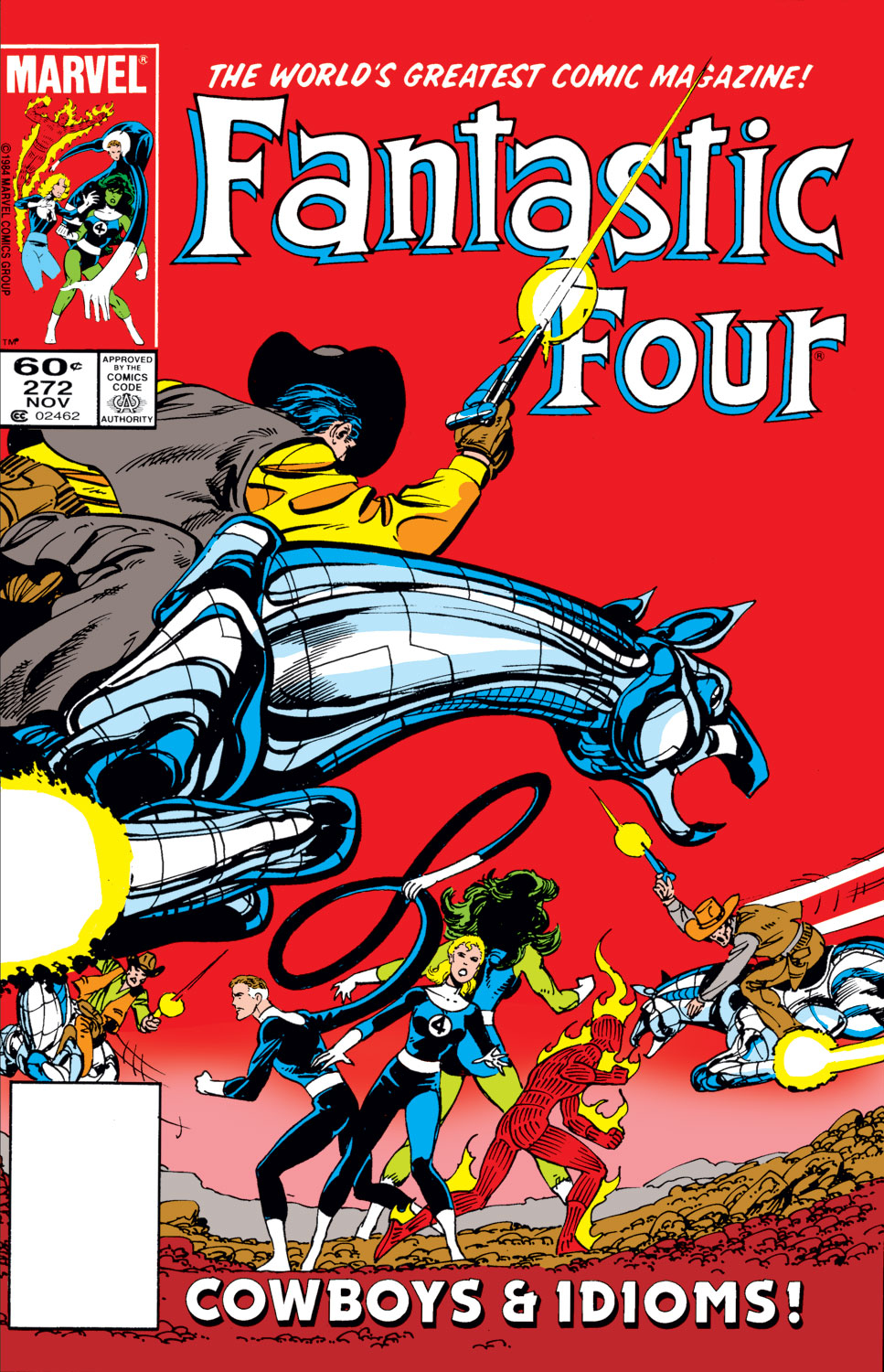 Read online Fantastic Four (1961) comic -  Issue #272 - 1