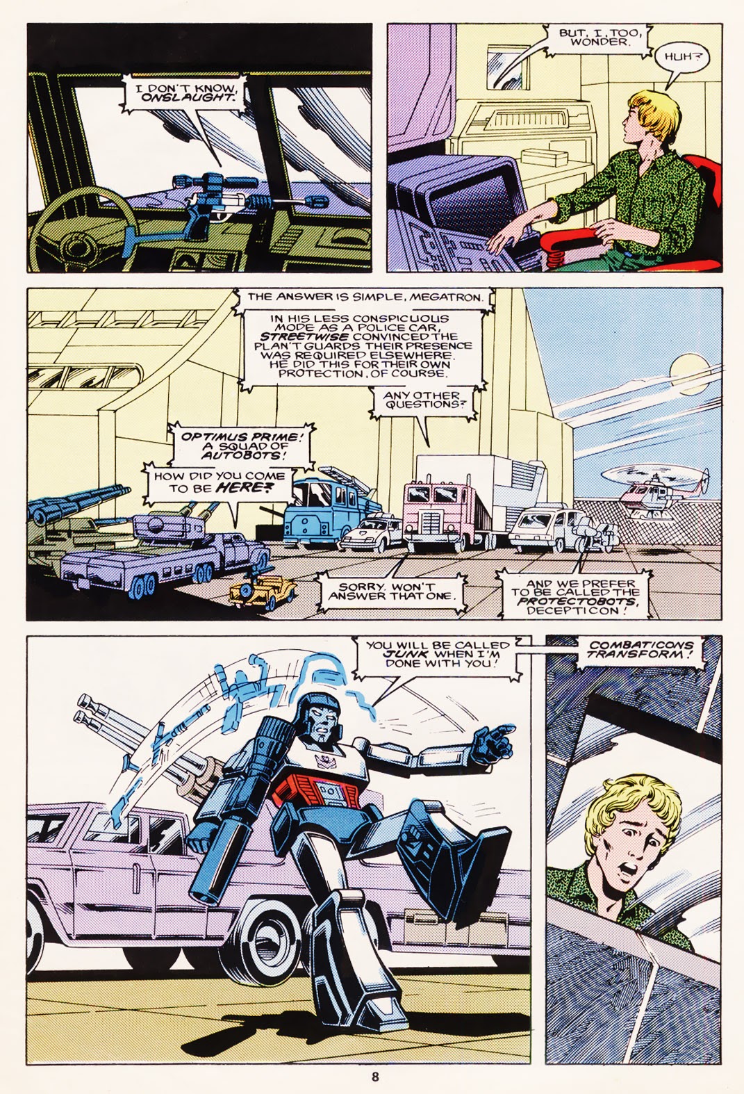 Read online The Transformers (UK) comic -  Issue #105 - 8