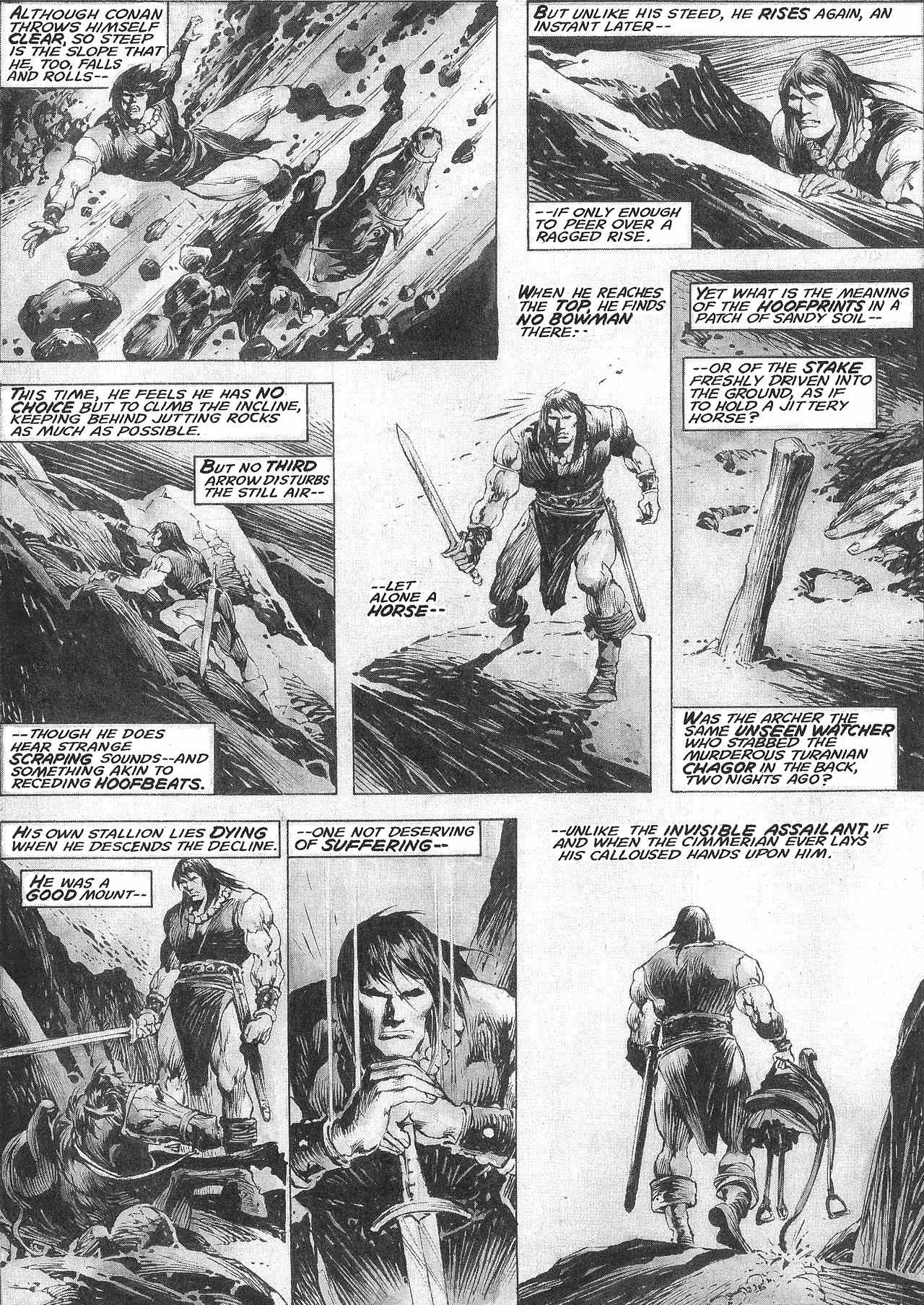 Read online The Savage Sword Of Conan comic -  Issue #209 - 26