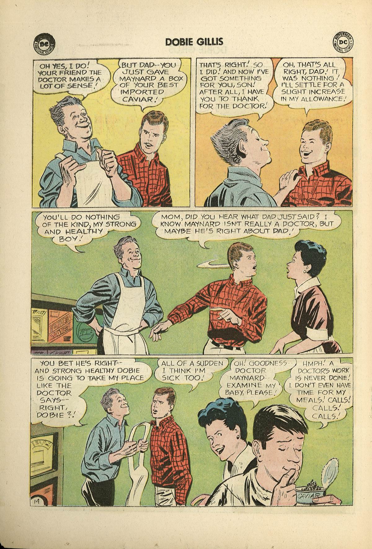 Read online Many Loves of Dobie Gillis comic -  Issue #22 - 18