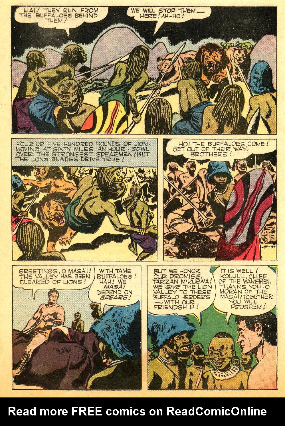 Read online Tarzan (1948) comic -  Issue #114 - 17