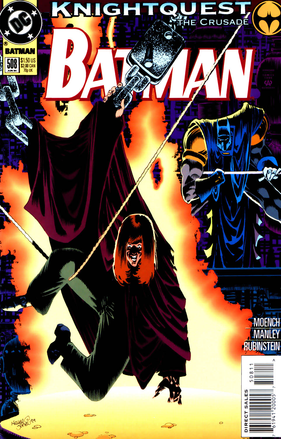 <{ $series->title }} issue Batman: Knightfall The Crusade - Issue #25 - Page 2