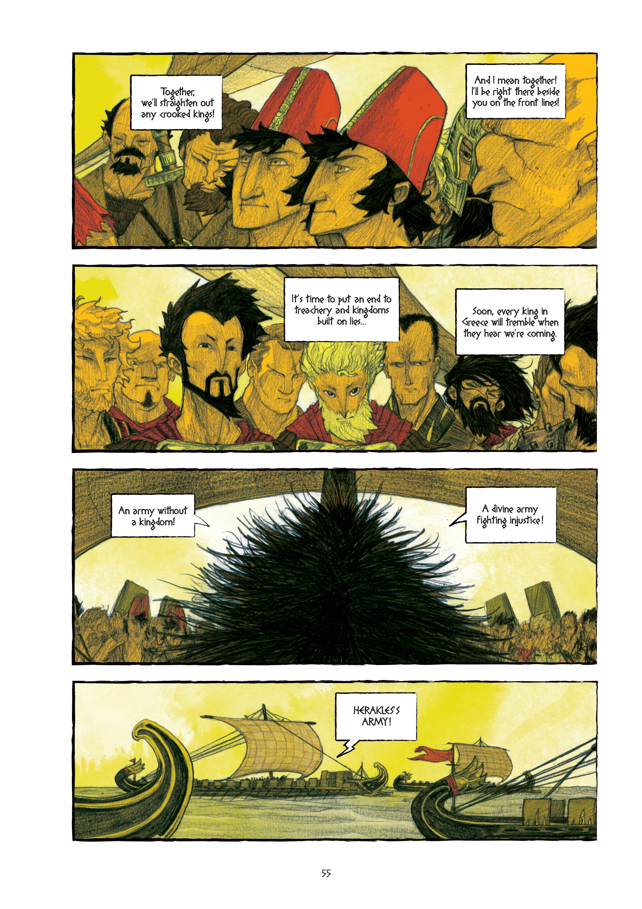 Read online Herakles comic -  Issue # TPB 3 (Part 1) - 56