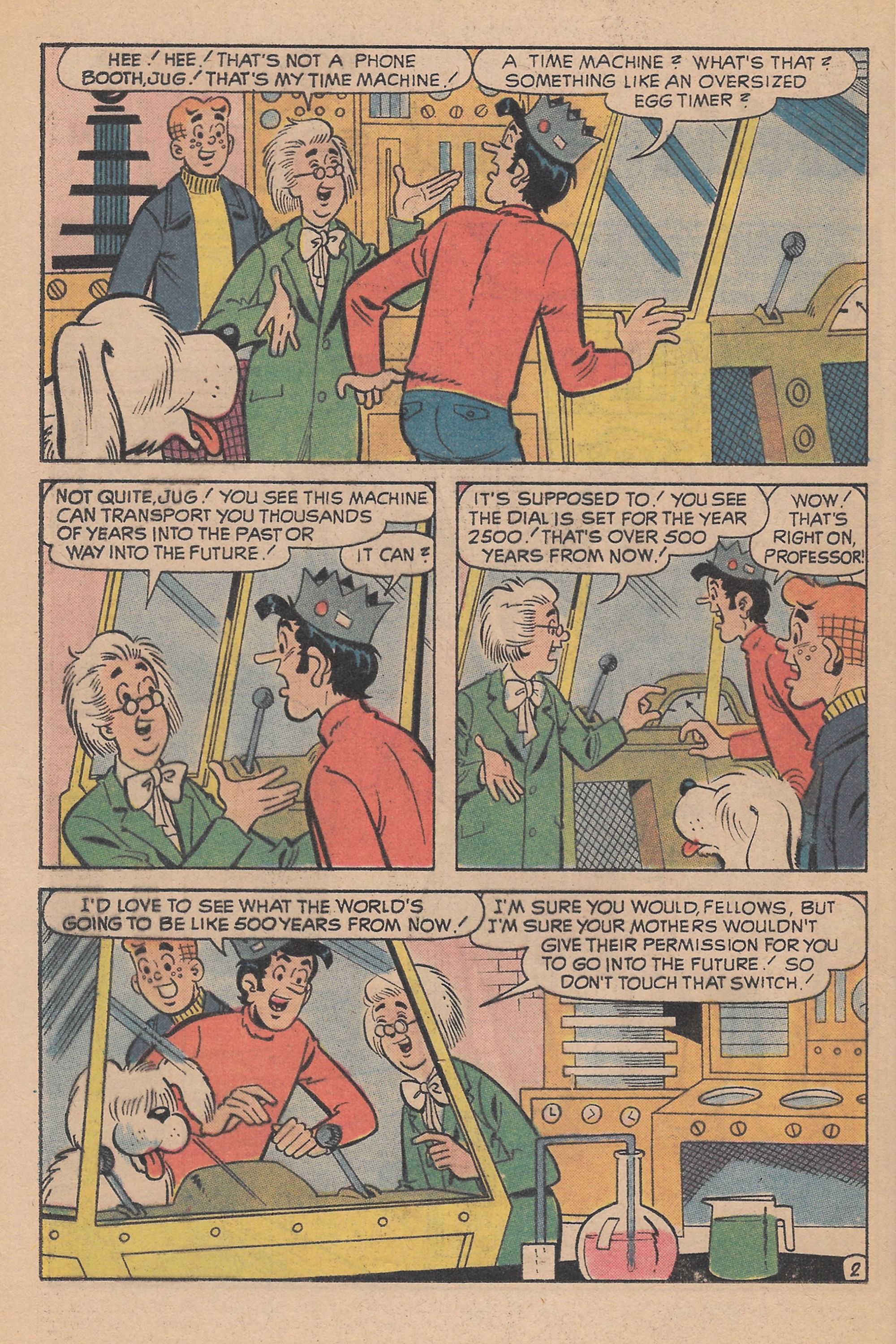 Read online Archie's TV Laugh-Out comic -  Issue #13 - 36
