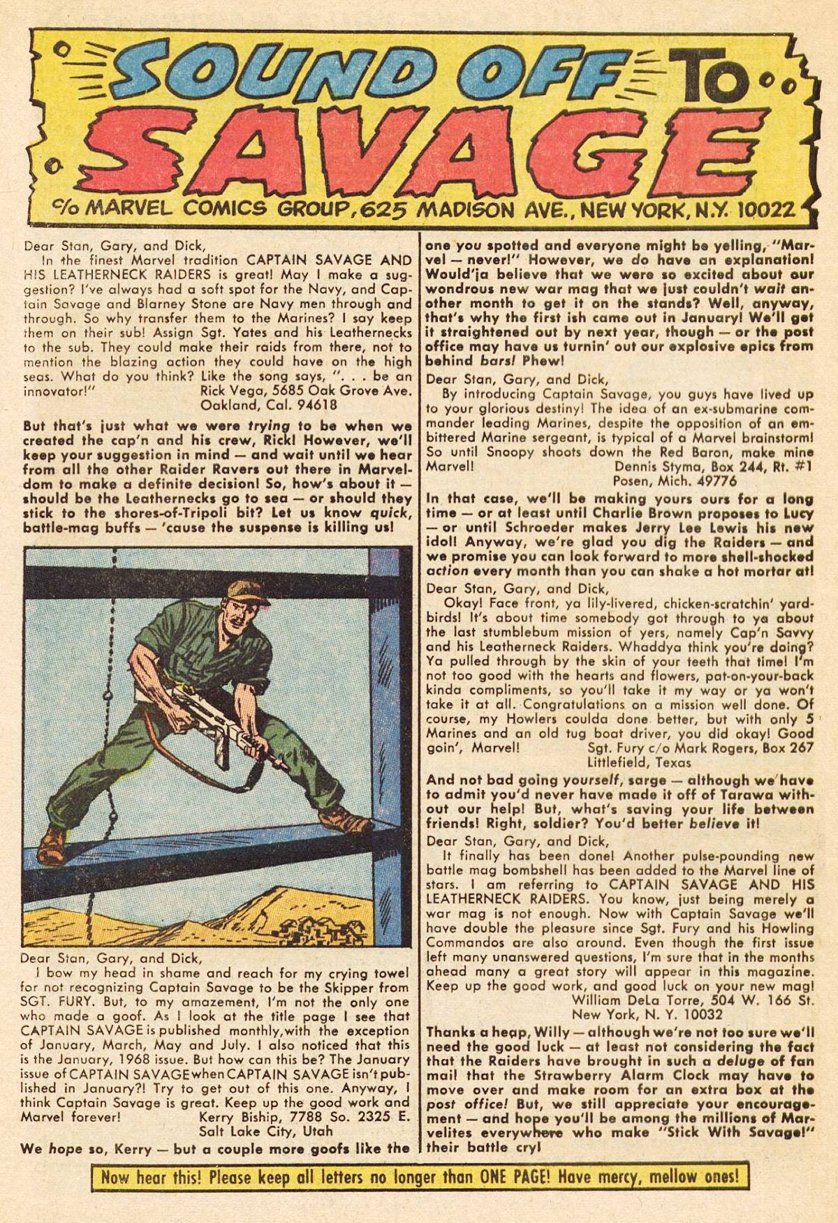 Read online Captain Savage and his Leatherneck Raiders comic -  Issue #3 - 32