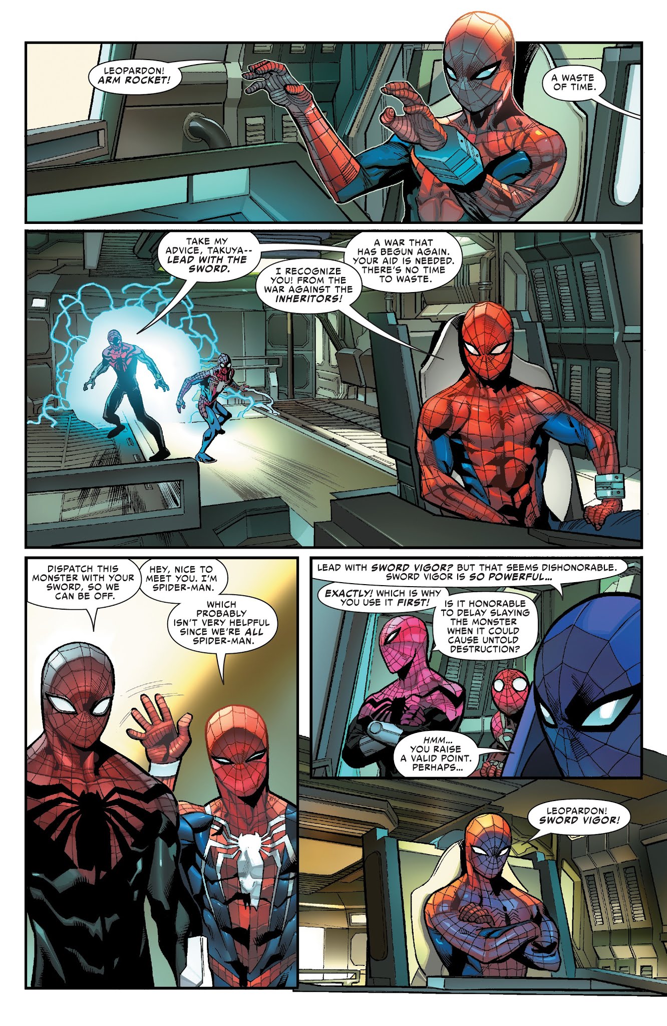 Read online Spider-Geddon comic -  Issue #3 - 5