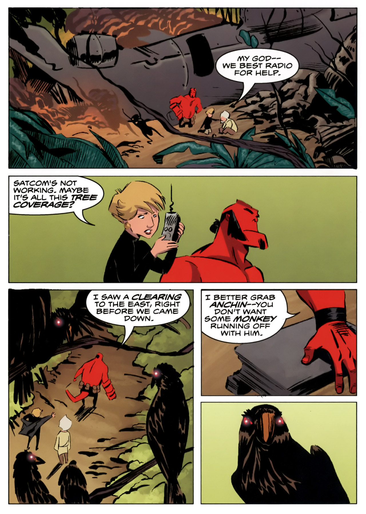 Read online Hellboy Animated: The Menagerie comic -  Issue # TPB - 16