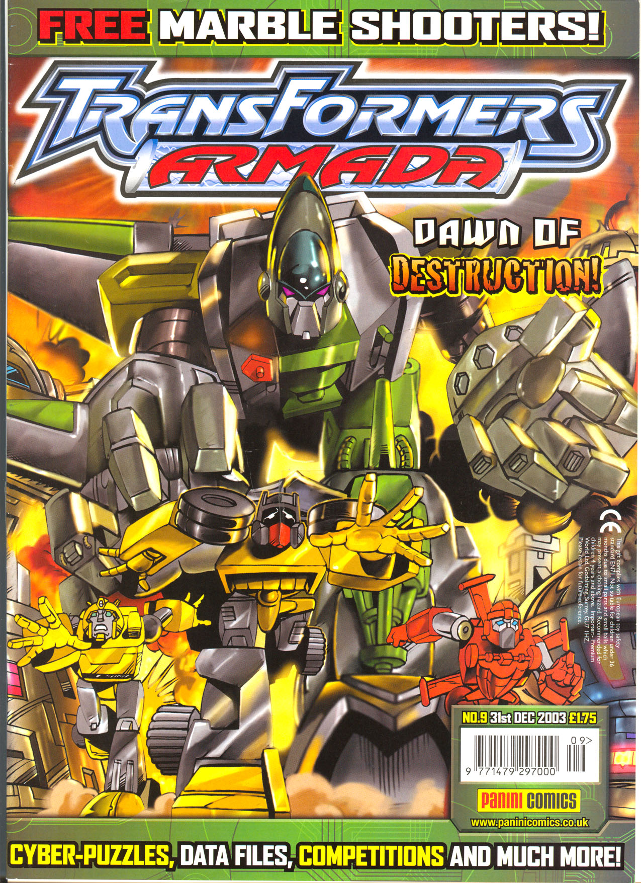 Read online Transformers: Armada (2003) comic -  Issue #9 - 1