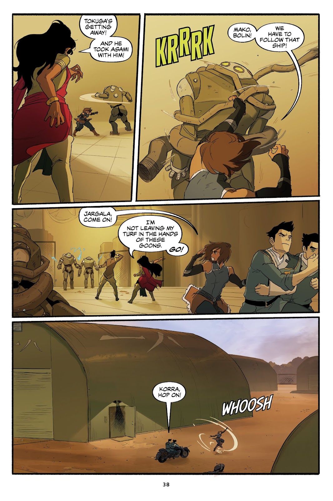 Nickelodeon The Legend of Korra – Turf Wars issue 3 - Page 38