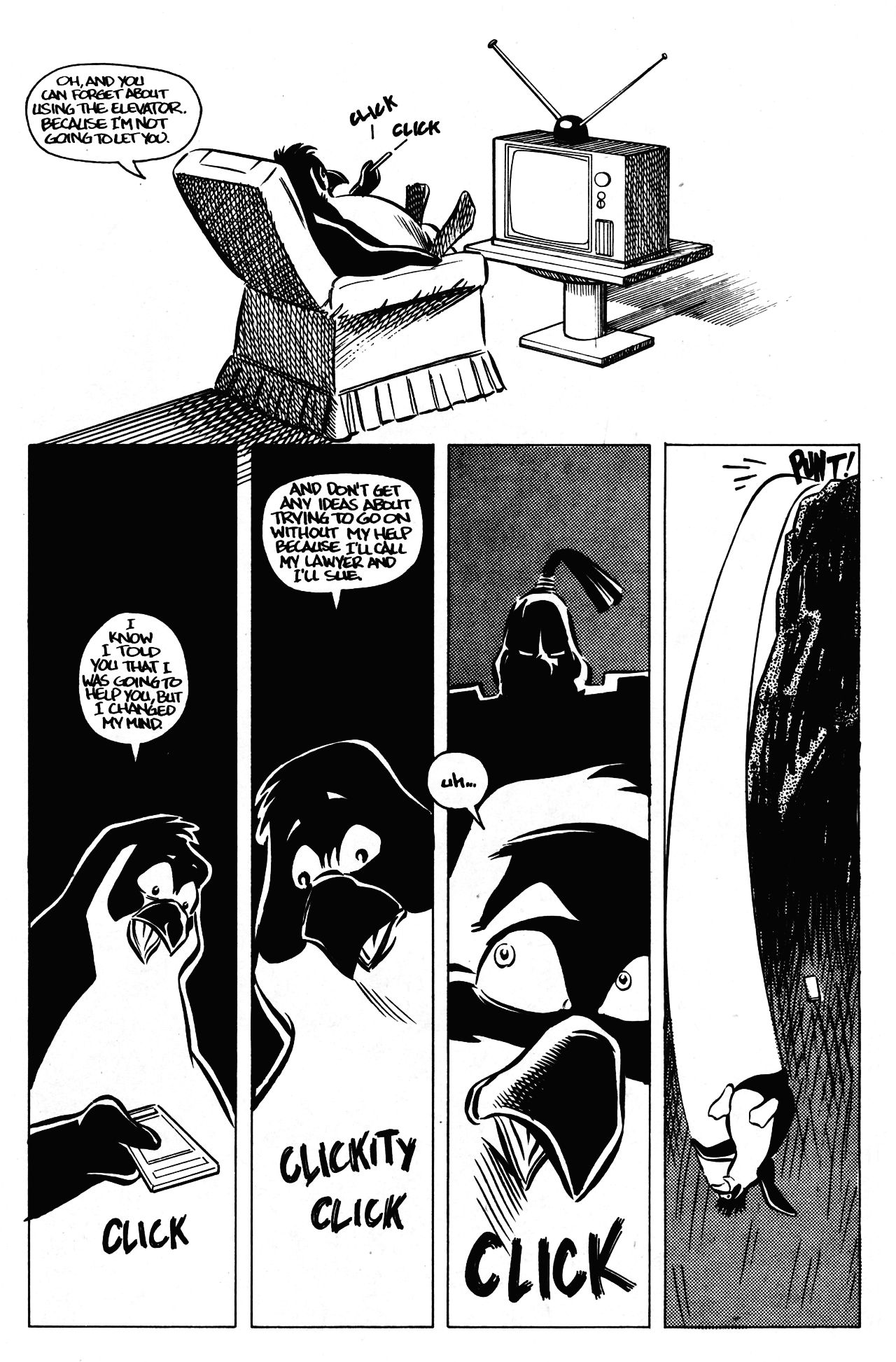Read online Samurai Penguin comic -  Issue #6 - 24