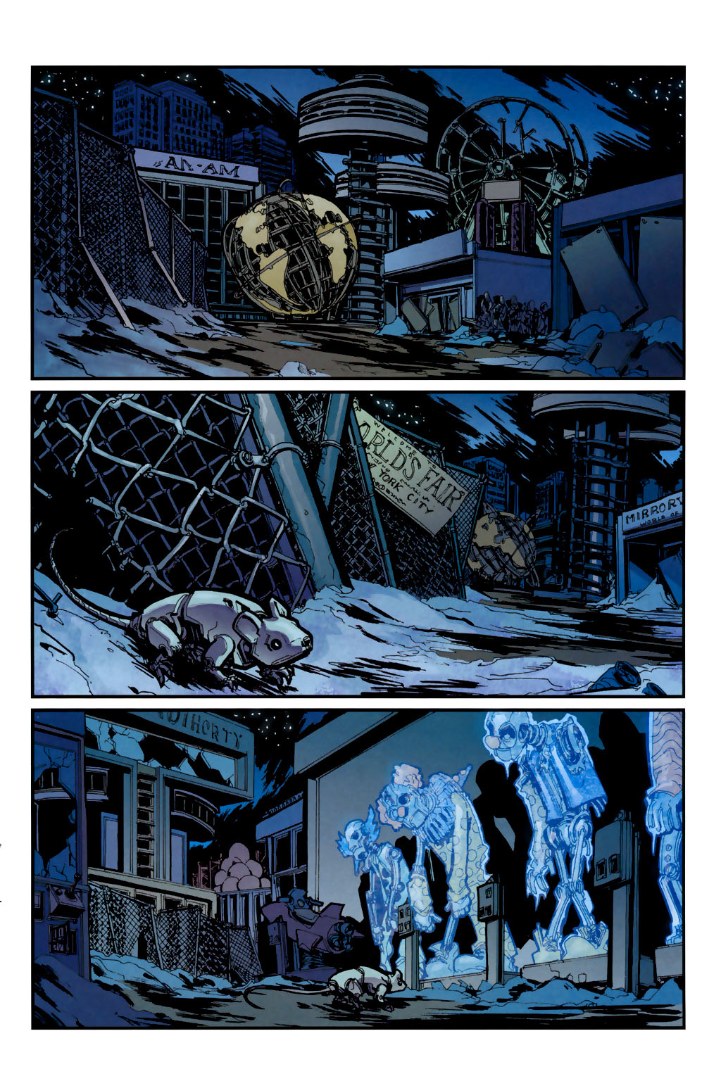 Read online NYC Mech: beta LOVE comic -  Issue #5 - 3