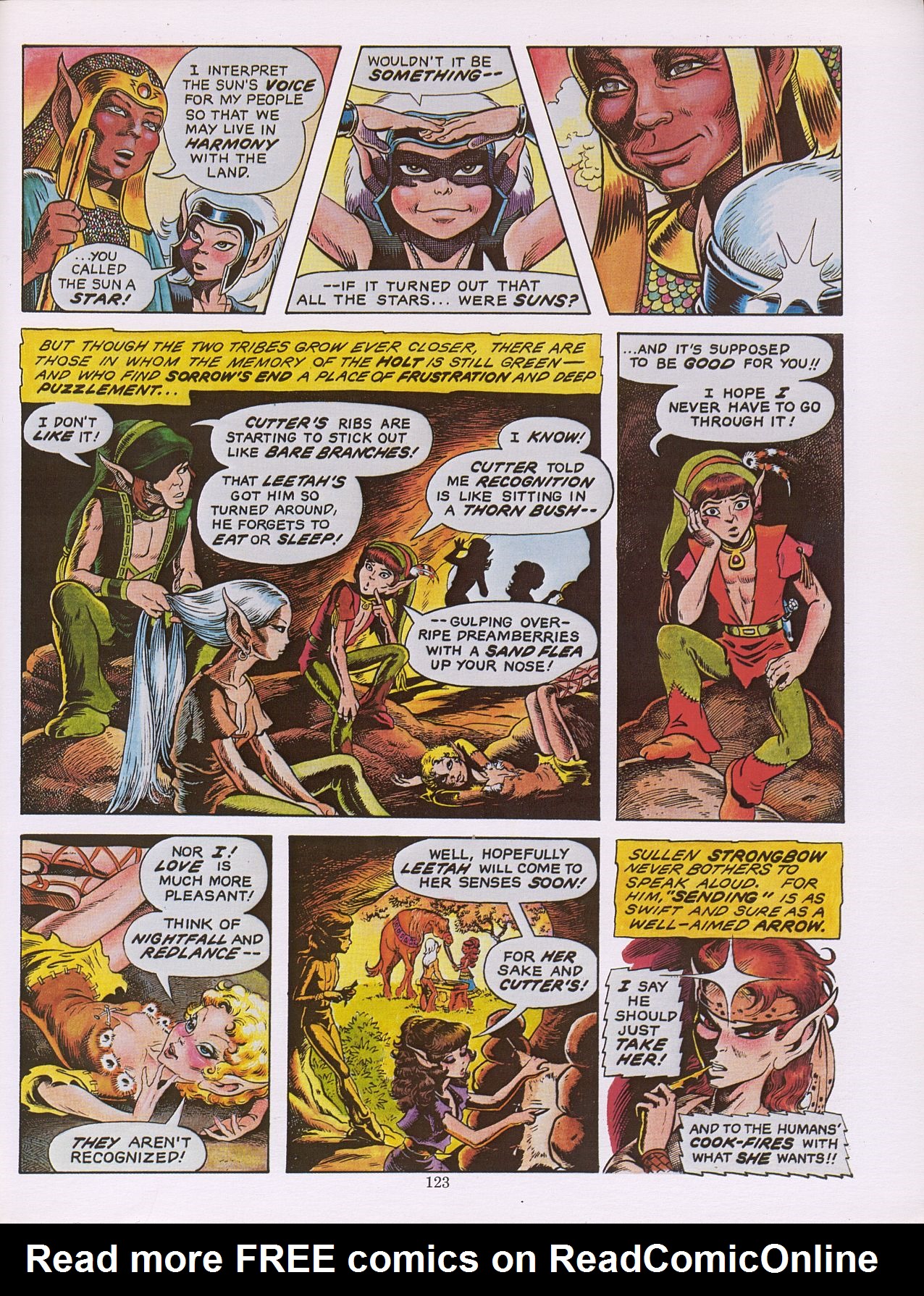 Read online ElfQuest (Starblaze Edition) comic -  Issue # TPB 1 - 132