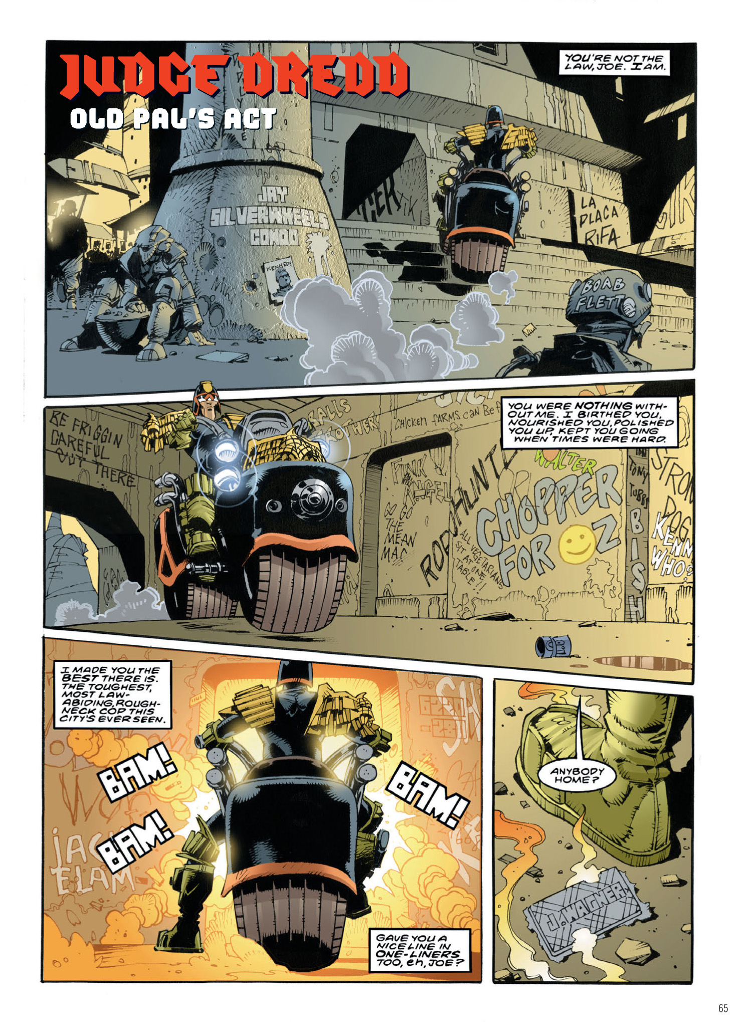 Read online Judge Dredd: The Complete Case Files comic -  Issue # TPB 31 - 66