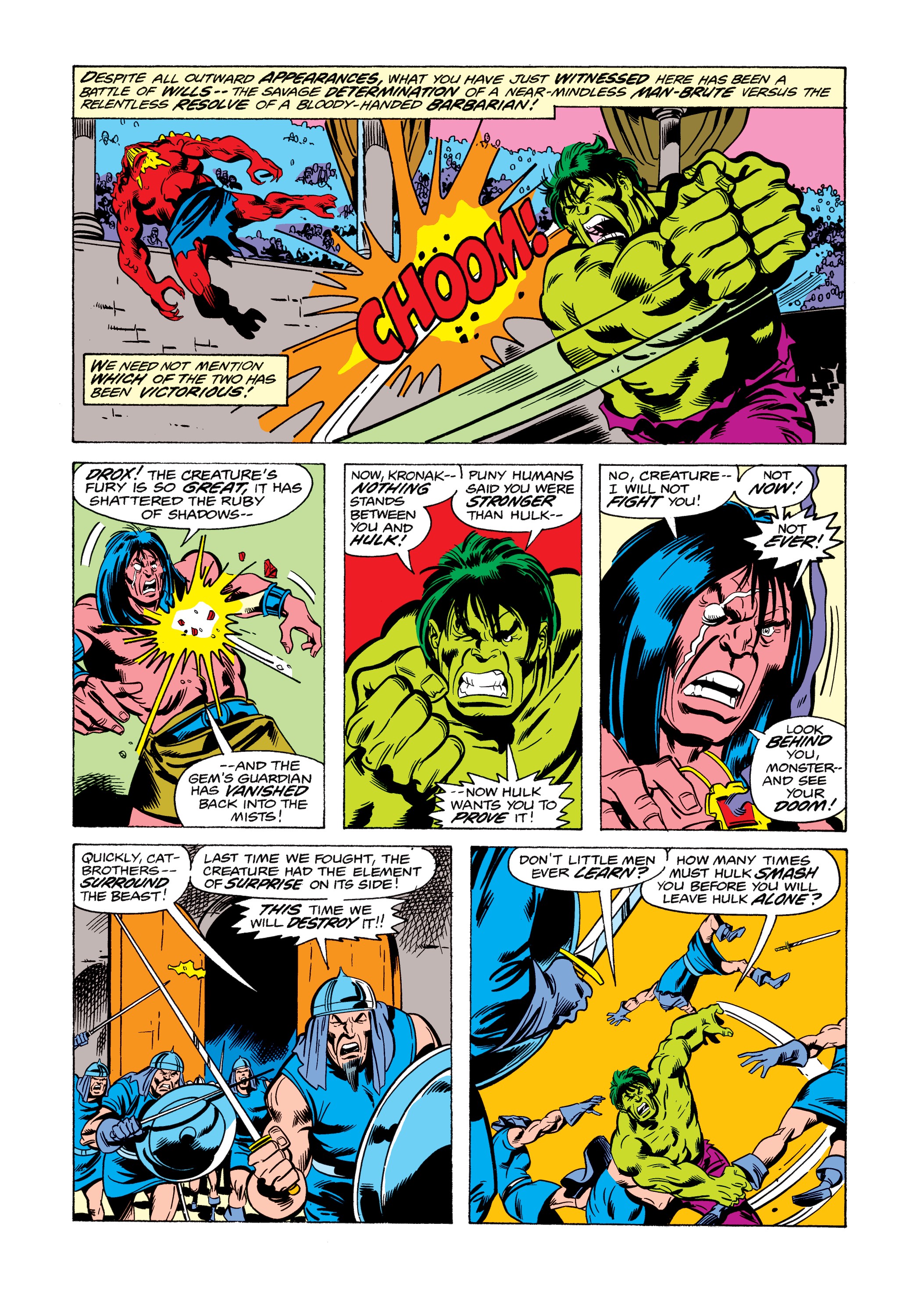 Read online Marvel Masterworks: The Incredible Hulk comic -  Issue # TPB 12 (Part 2) - 34