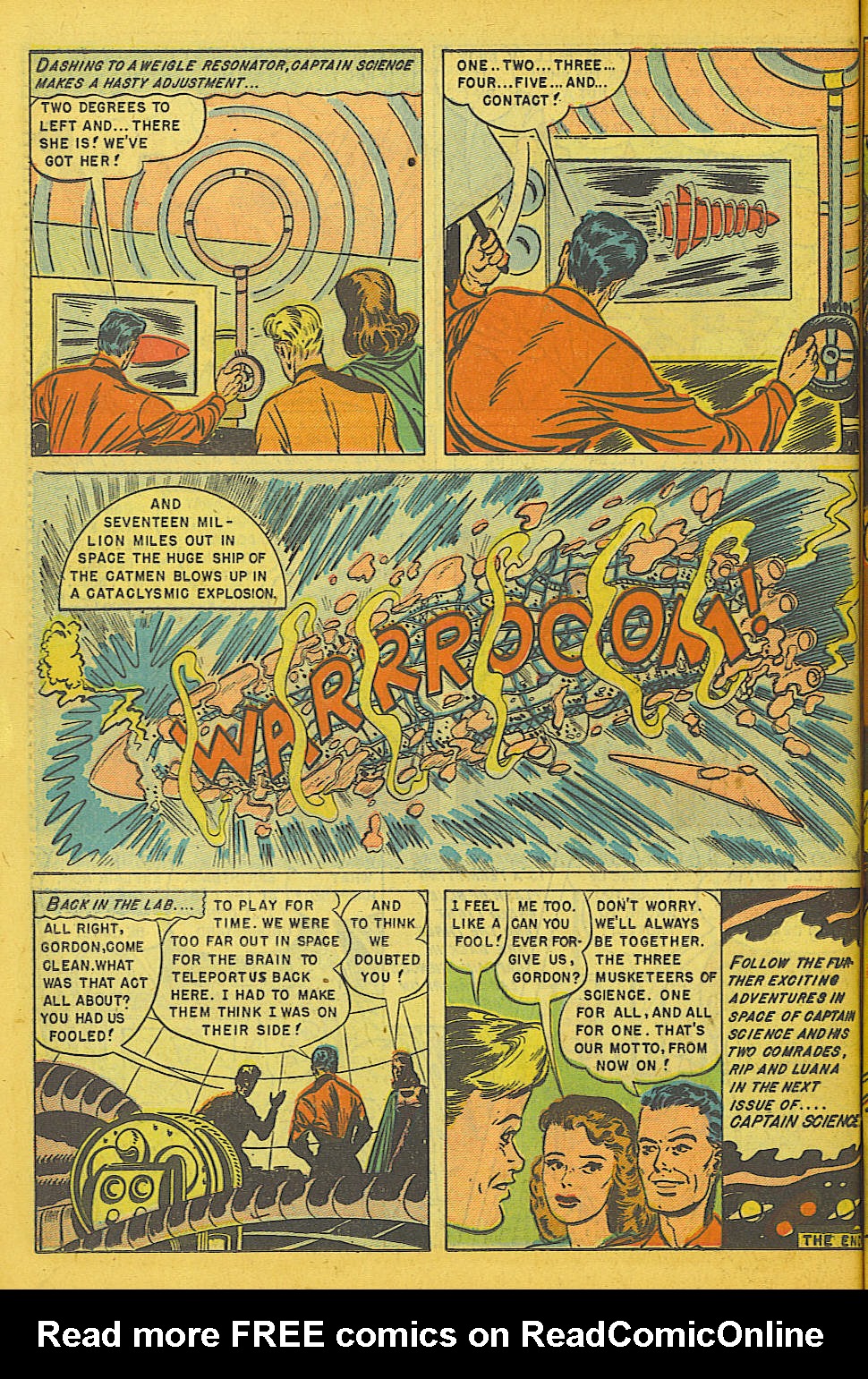 Read online Captain Science comic -  Issue #2 - 23