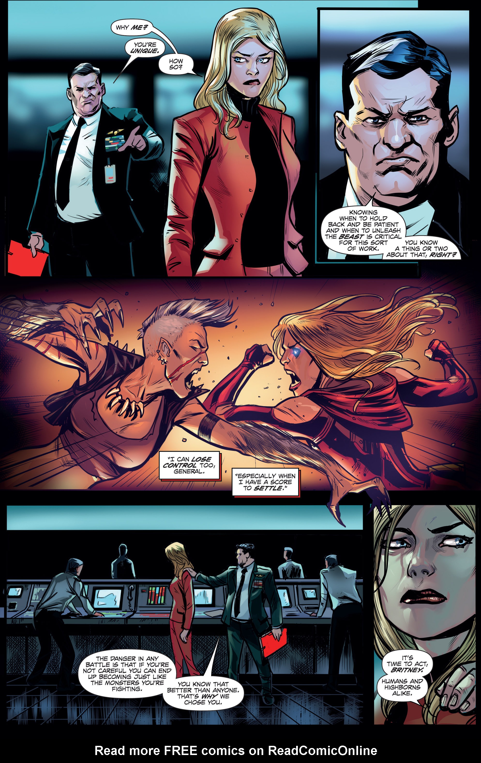 Read online Red Agent comic -  Issue #1 - 13