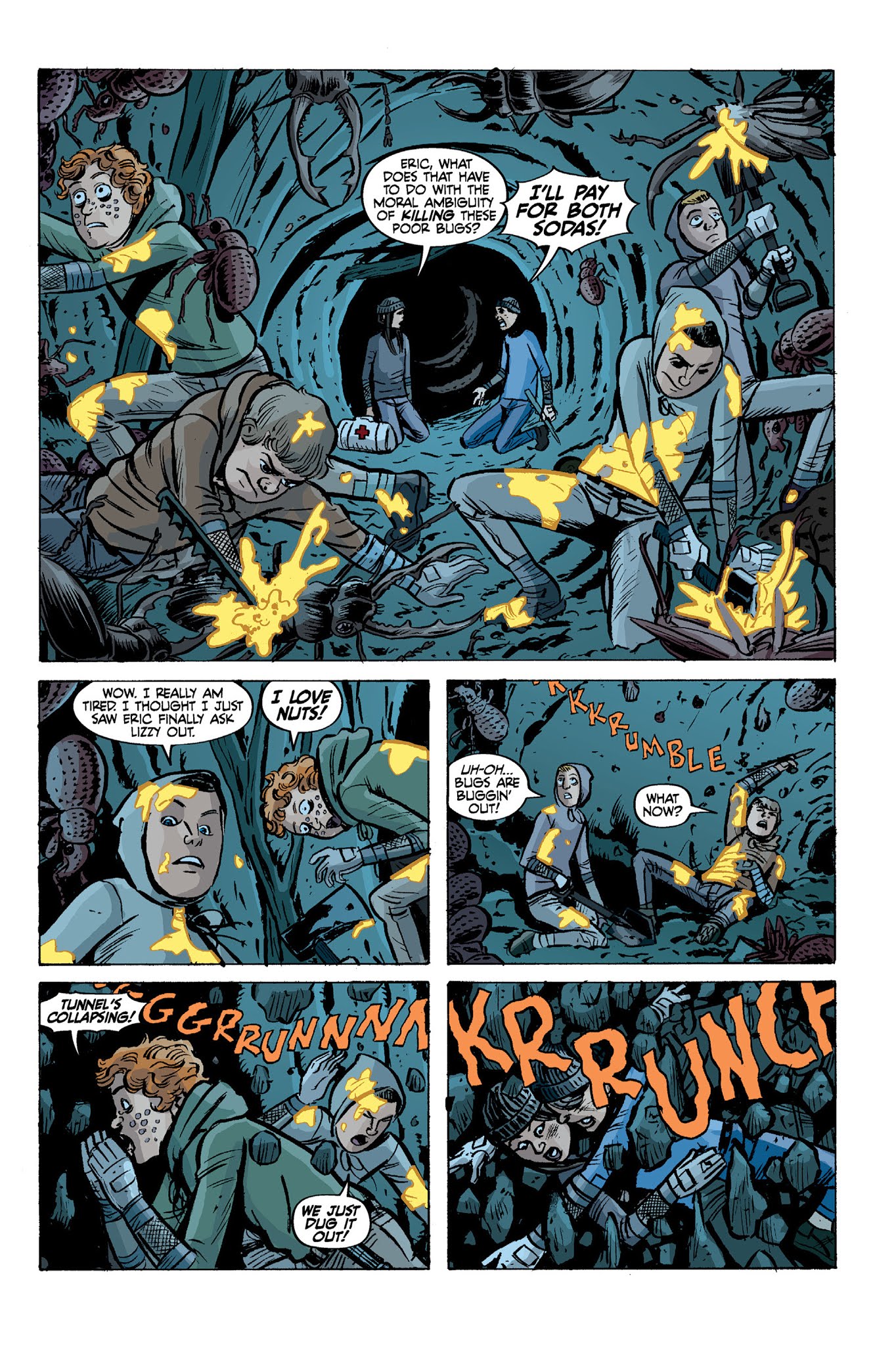 Read online Juice Squeezers: The Great Bug Elevator comic -  Issue # TPB - 53