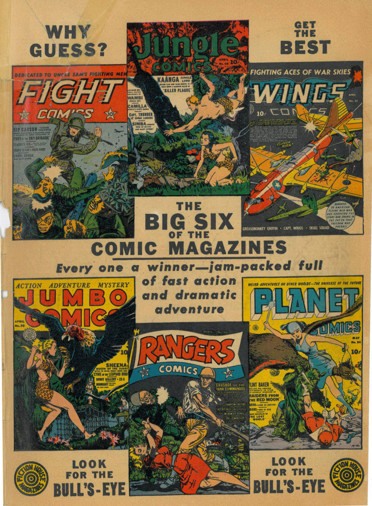 Read online Jungle Comics comic -  Issue #40 - 67