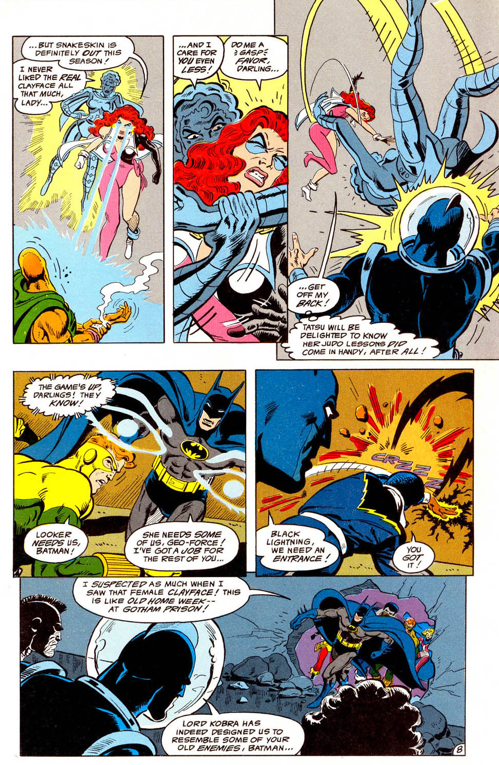 Read online The Outsiders (1985) comic -  Issue #22 - 9