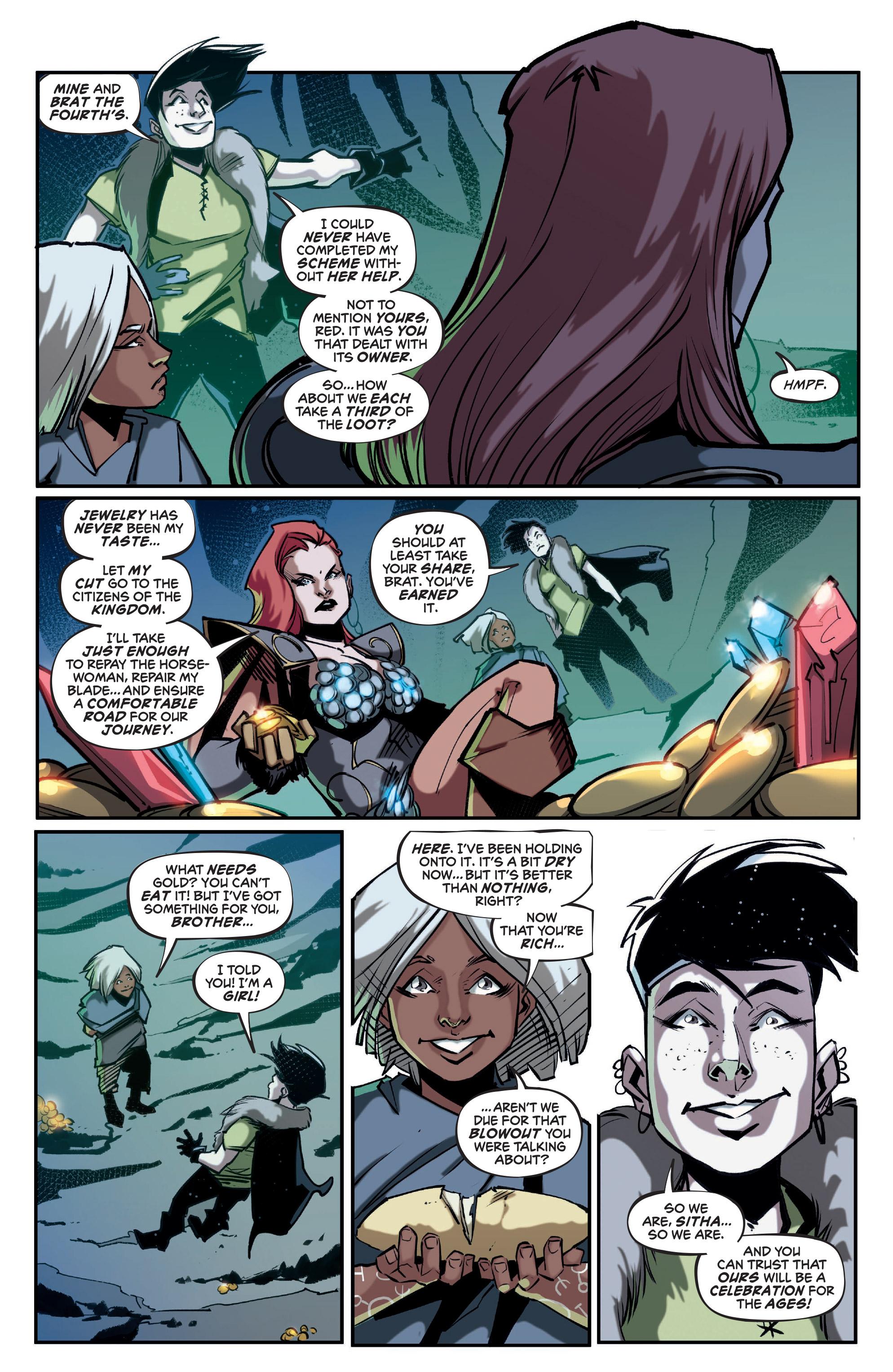 Read online Red Sonja (2021) comic -  Issue #8 - 11