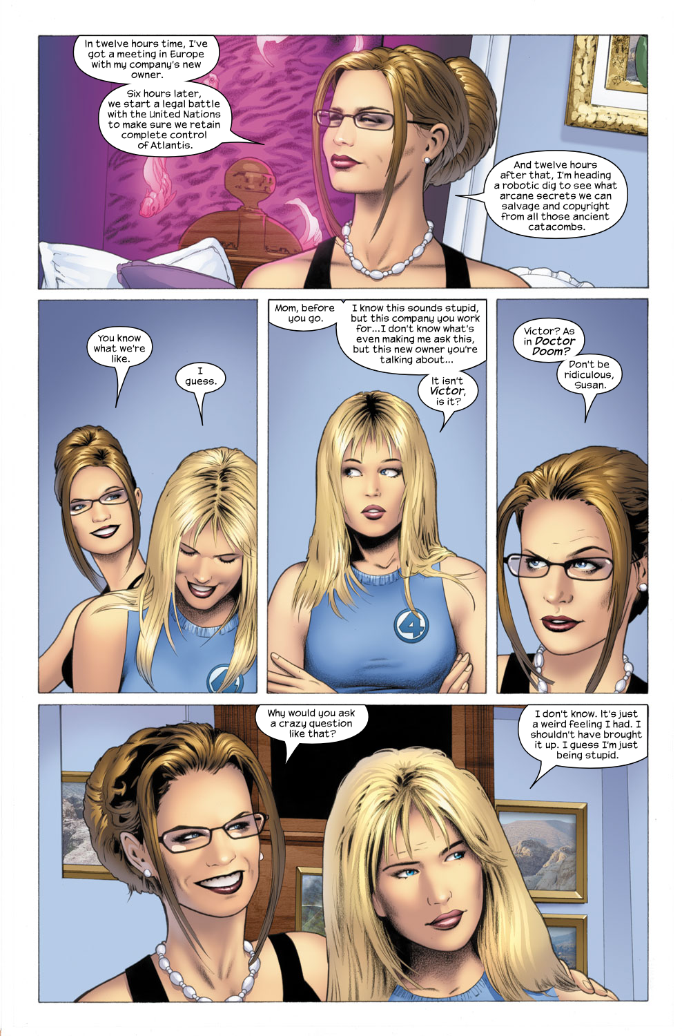 Read online Ultimate Fantastic Four (2004) comic -  Issue #26 - 20