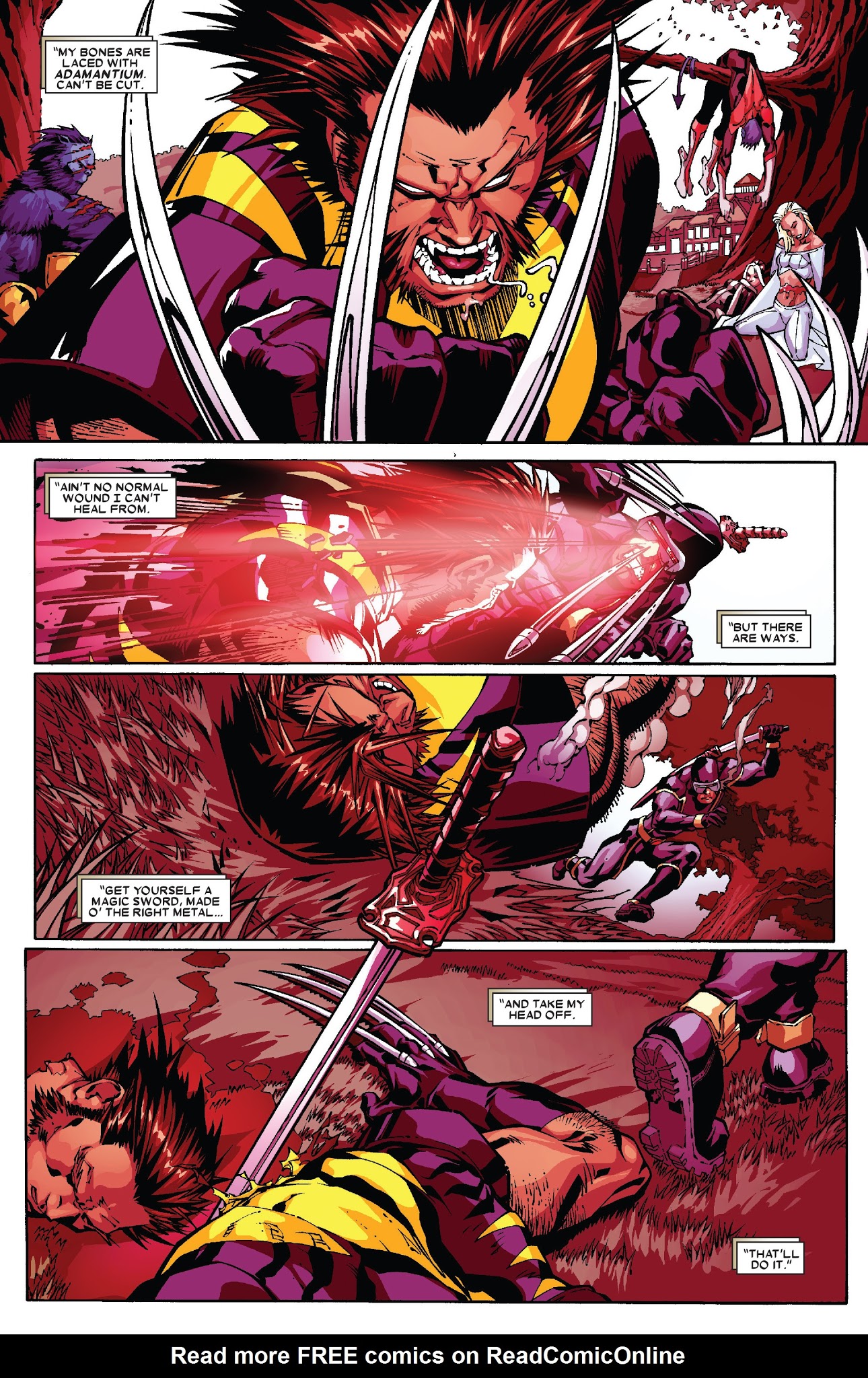 Read online Wolverine: Killing Made Simple comic -  Issue # Full - 7