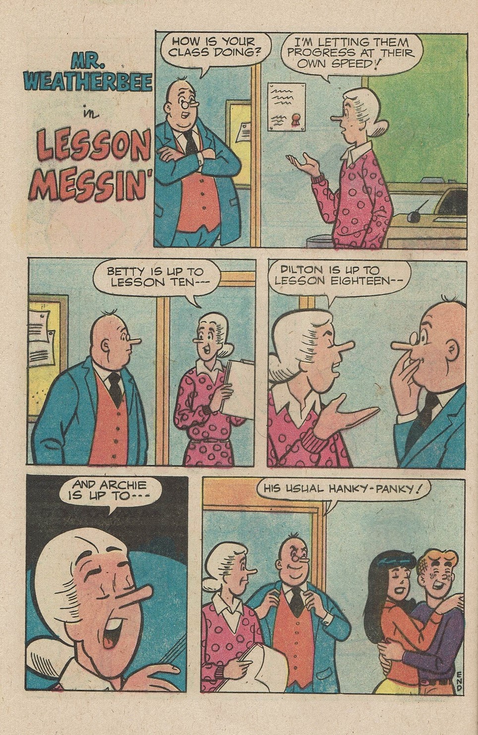 Read online Archie's Joke Book Magazine comic -  Issue #269 - 32