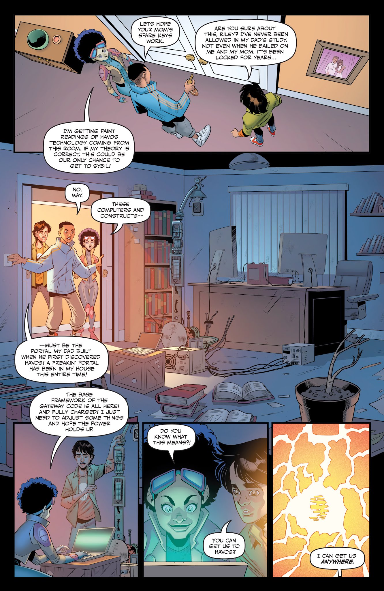 Read online Portal Bound comic -  Issue #4 - 8