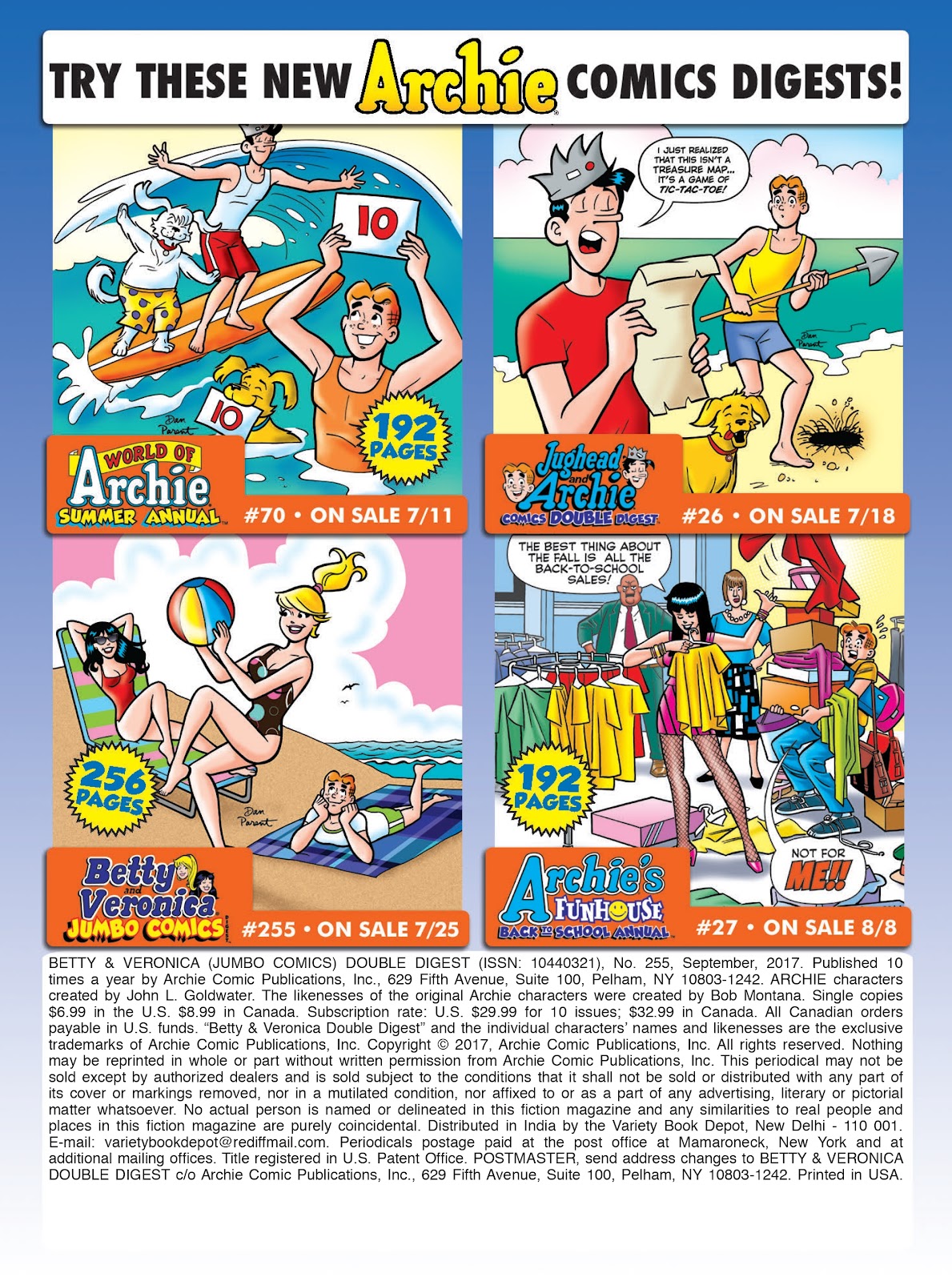 Betty and Veronica Double Digest issue 255 - Page 244