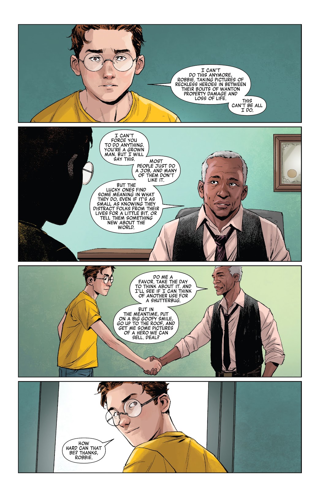 Heroes Reborn: One-Shots issue Peter Parker, The Amazing Shutterbug - Page 24