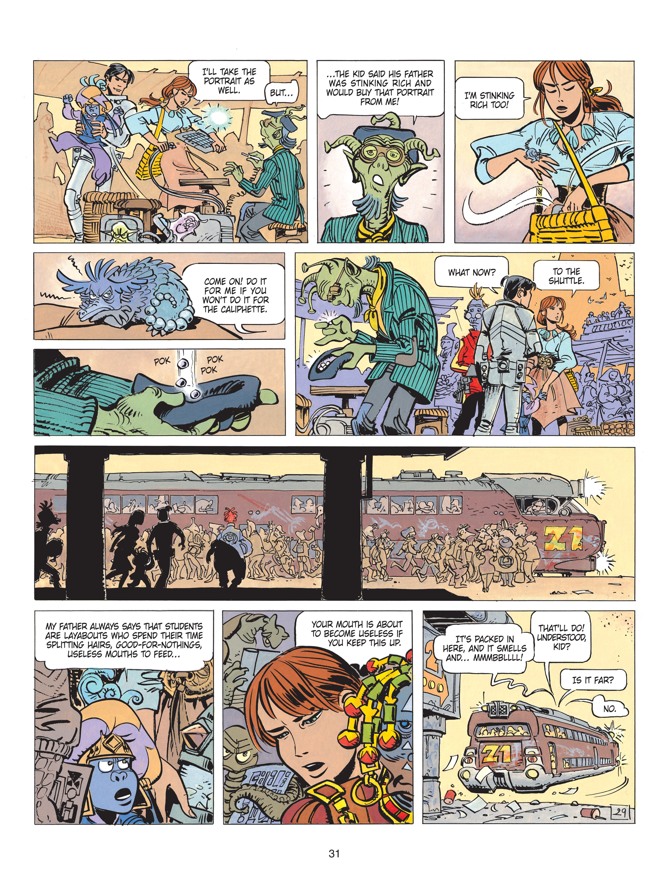 Read online Valerian and Laureline comic -  Issue #17 - 33