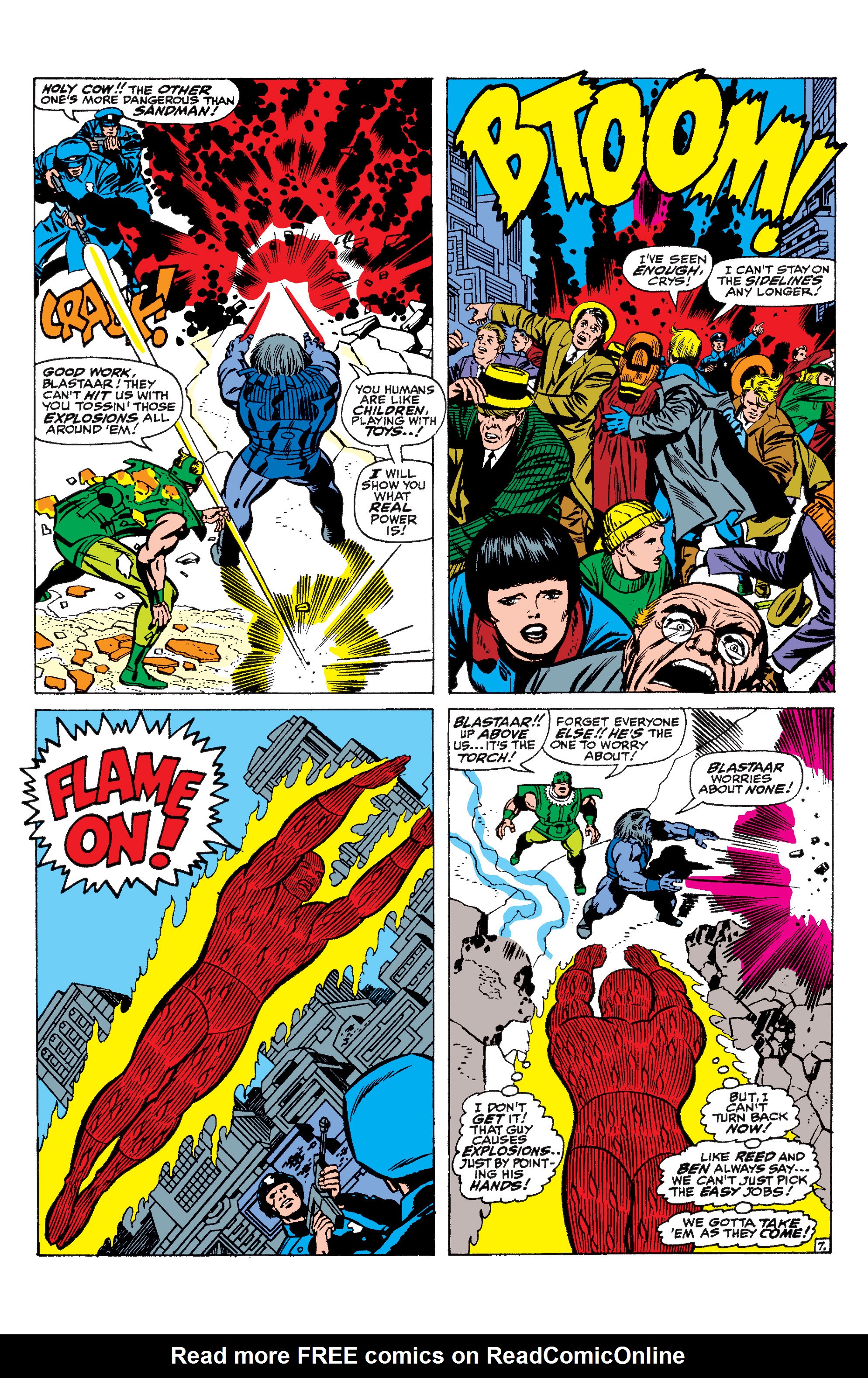 Read online Marvel Masterworks: The Fantastic Four comic -  Issue # TPB 7 (Part 1) - 54