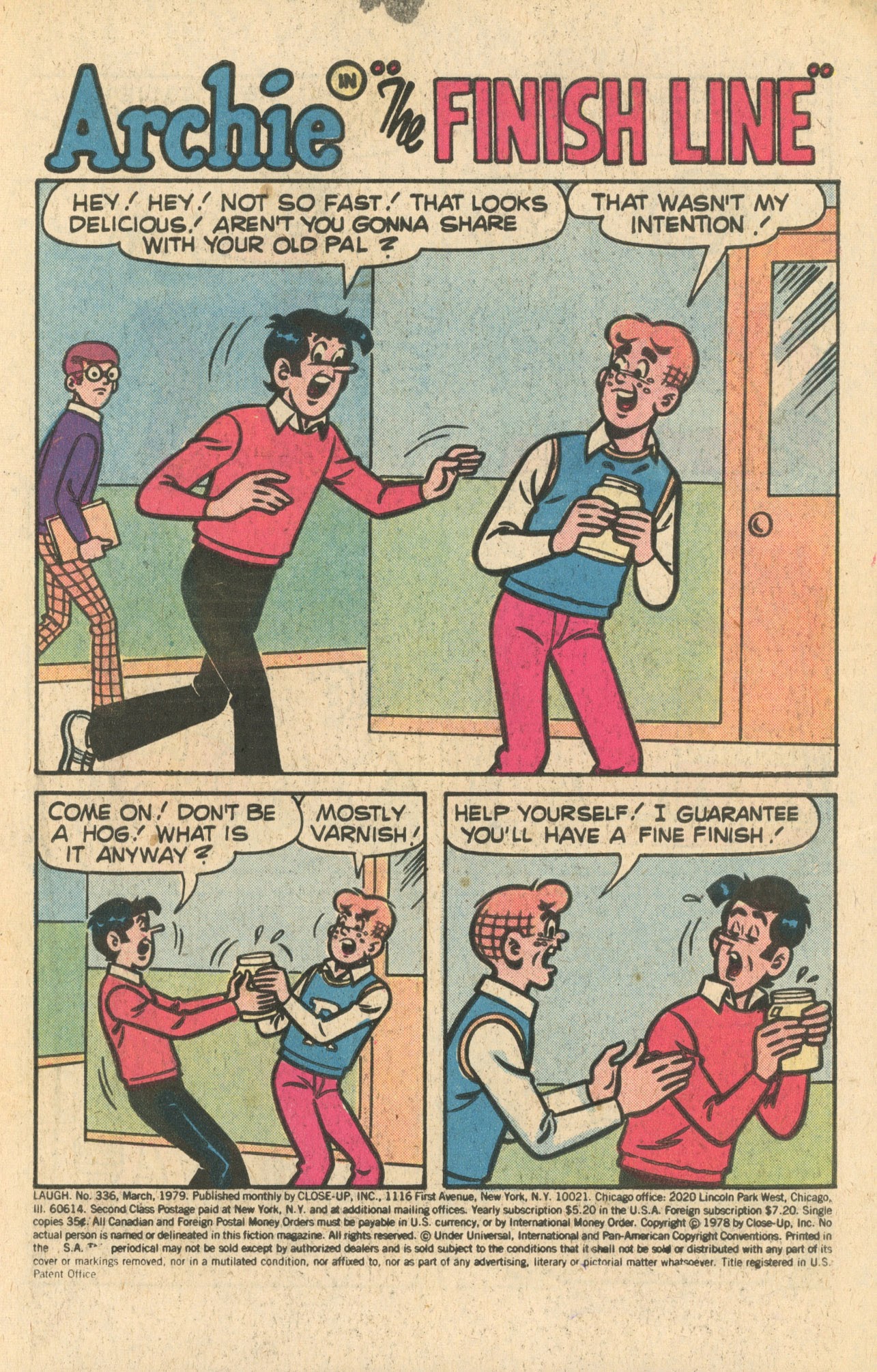 Read online Laugh (Comics) comic -  Issue #336 - 3