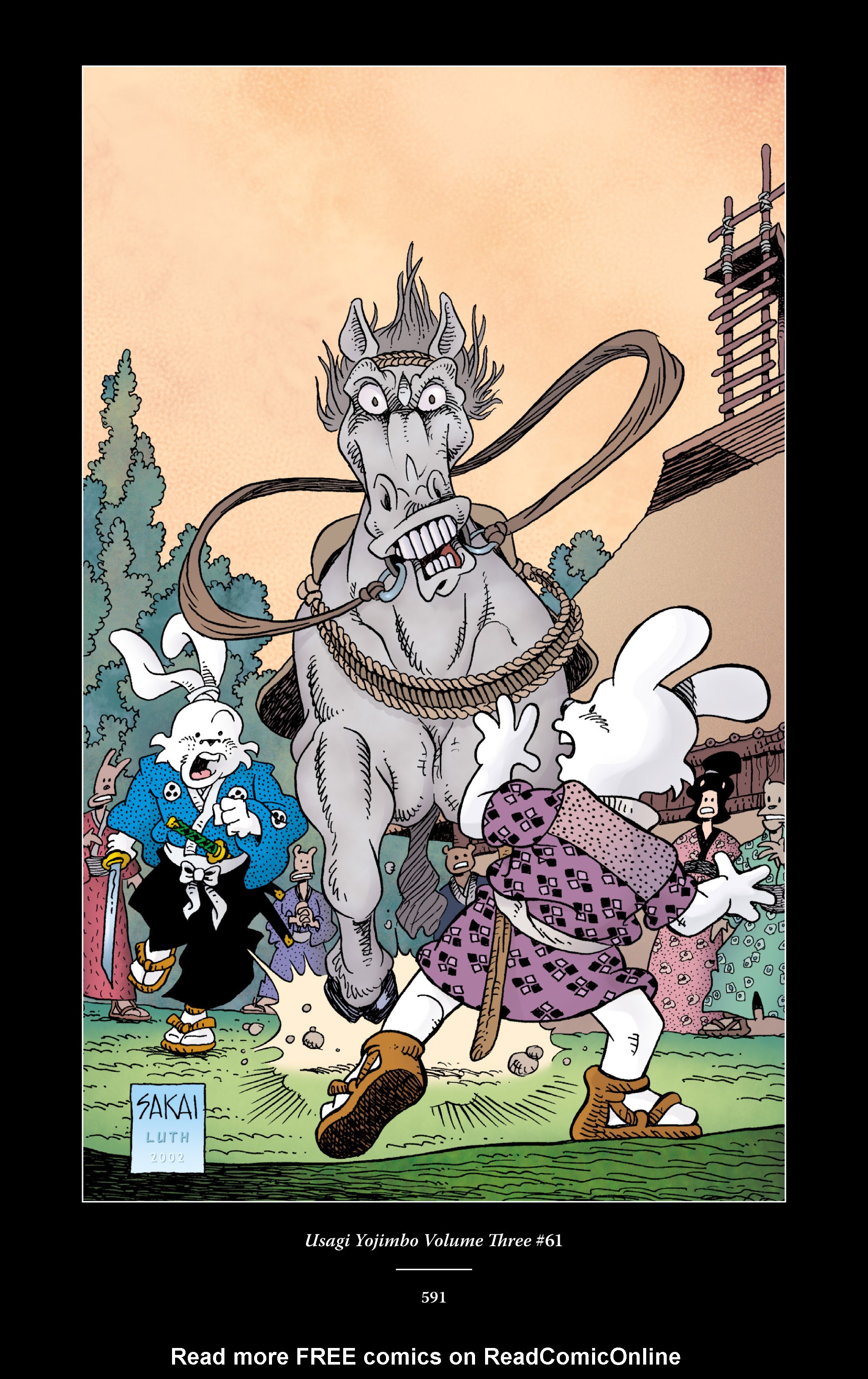 Read online The Usagi Yojimbo Saga comic -  Issue # TPB 4 - 585