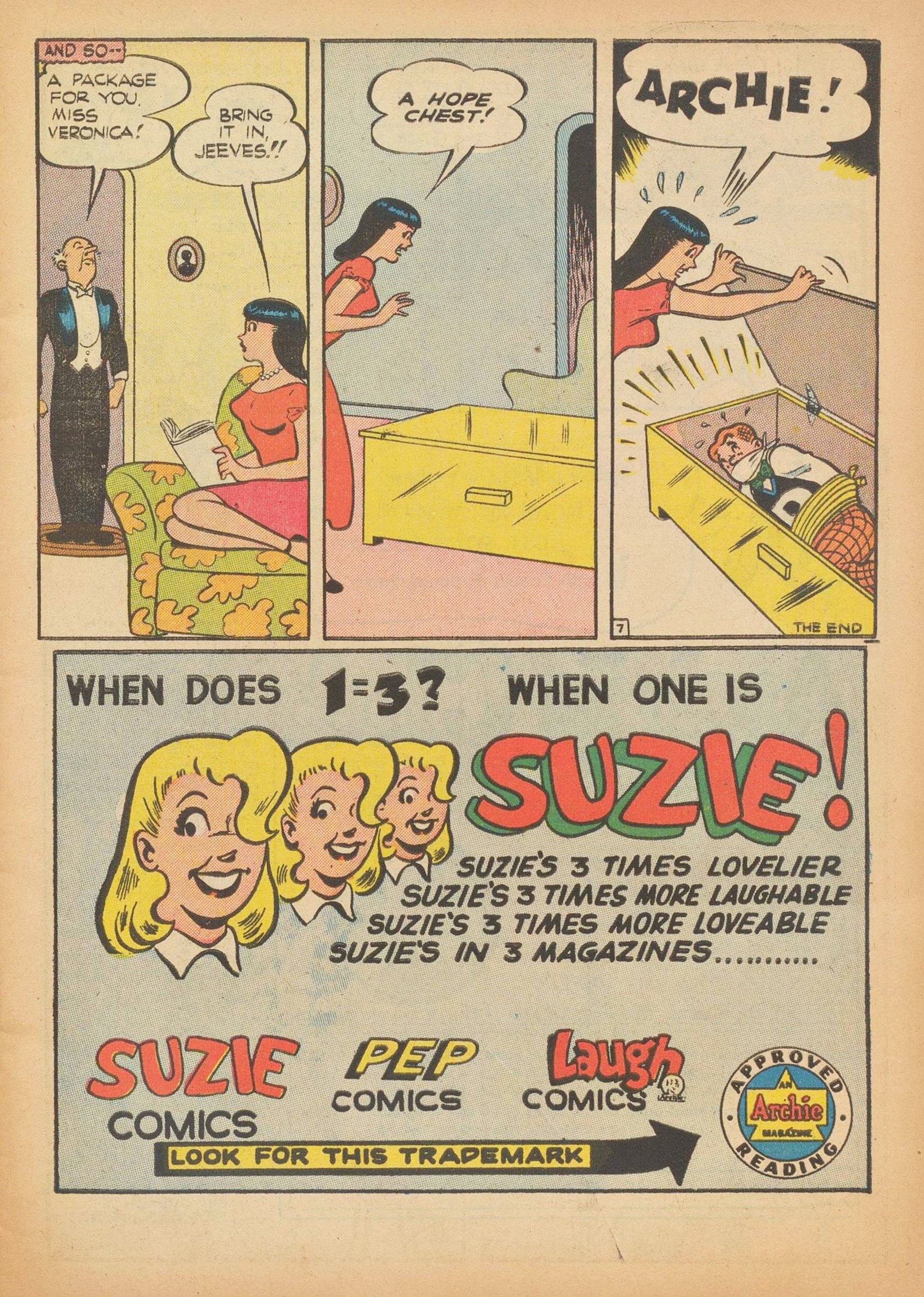 Read online Pep Comics comic -  Issue #75 - 9