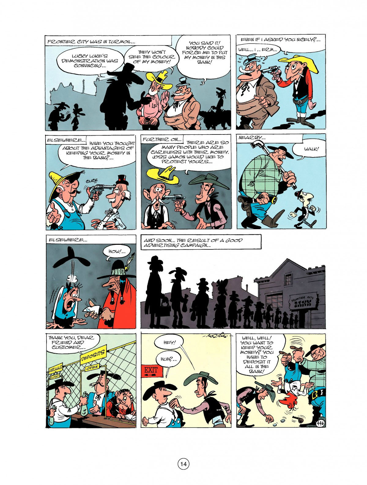 Read online A Lucky Luke Adventure comic -  Issue #27 - 15