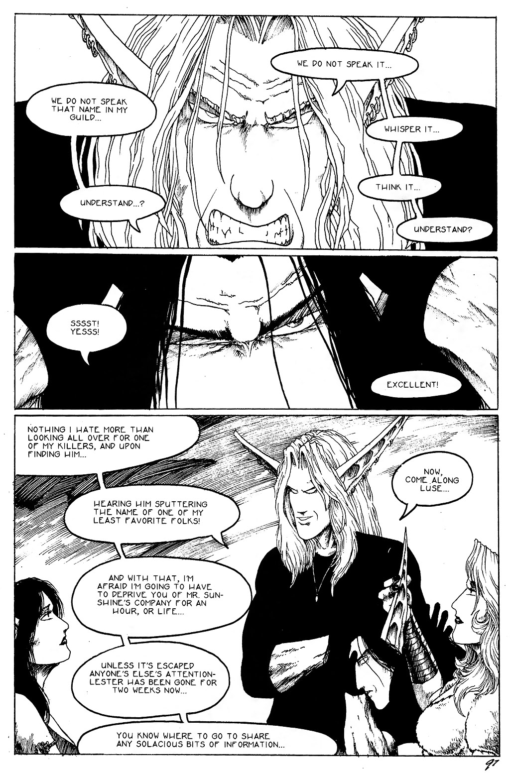 Read online Poison Elves (1995) comic -  Issue #11 - 13