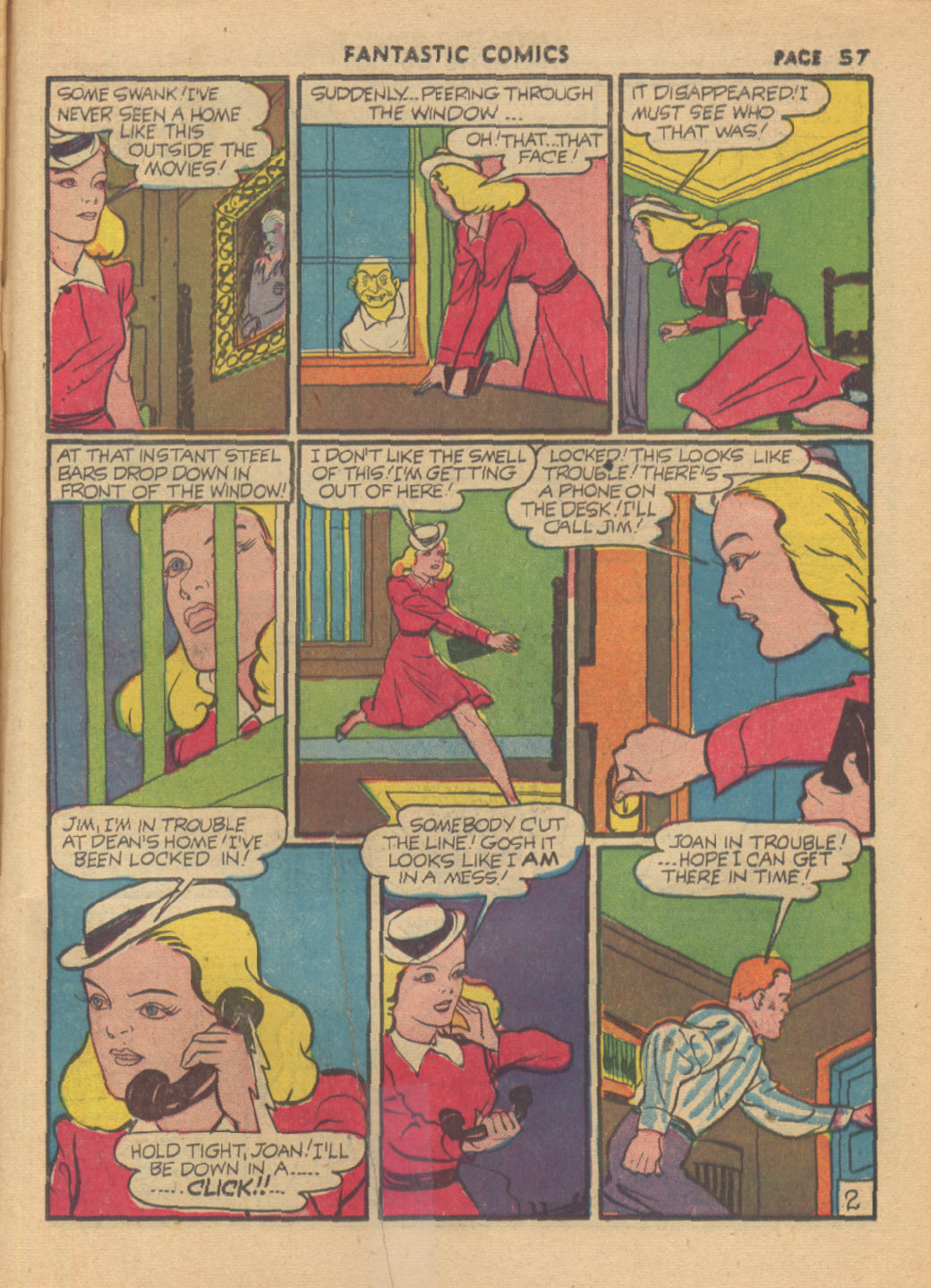 Read online Fantastic Comics comic -  Issue #23 - 58