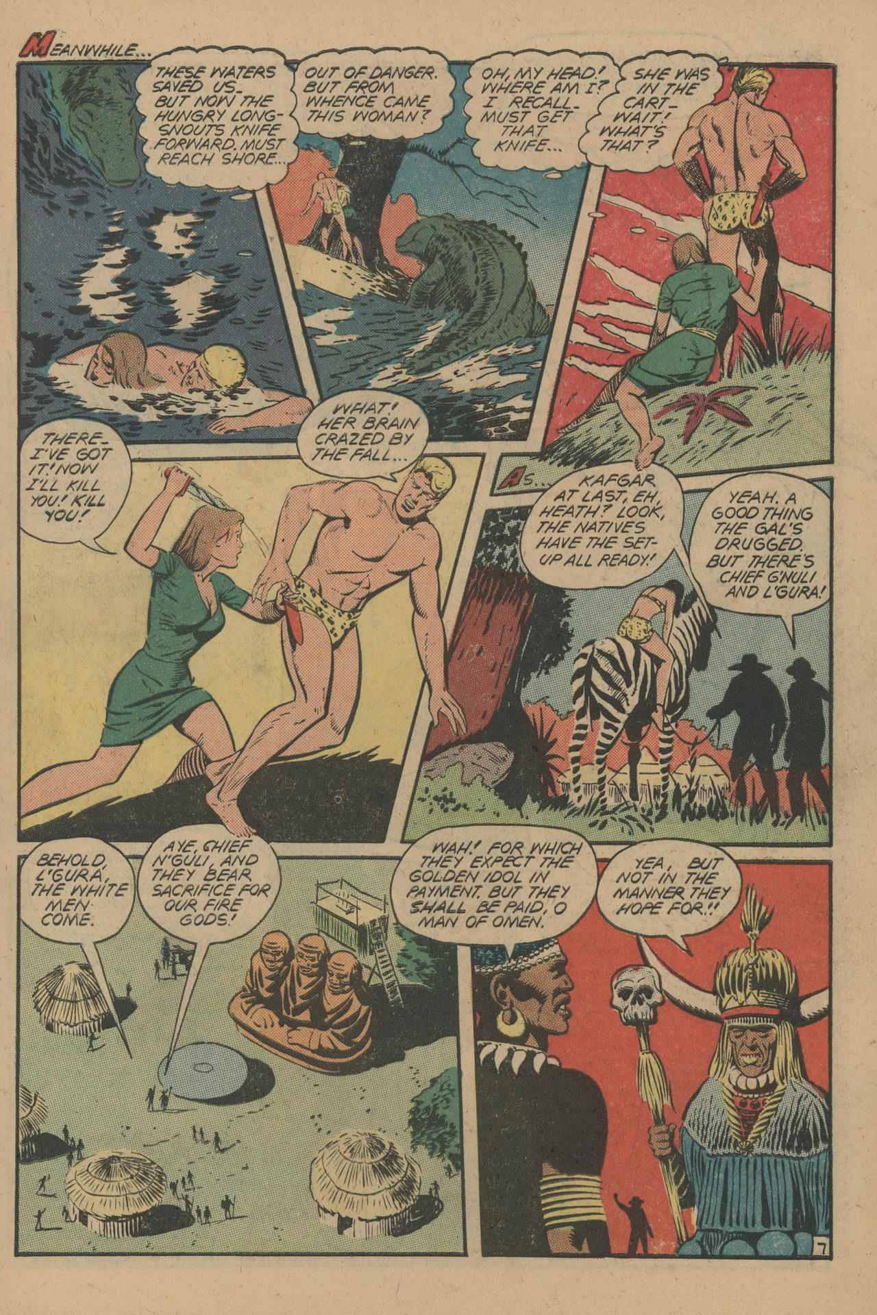 Read online Jungle Comics comic -  Issue #92 - 9